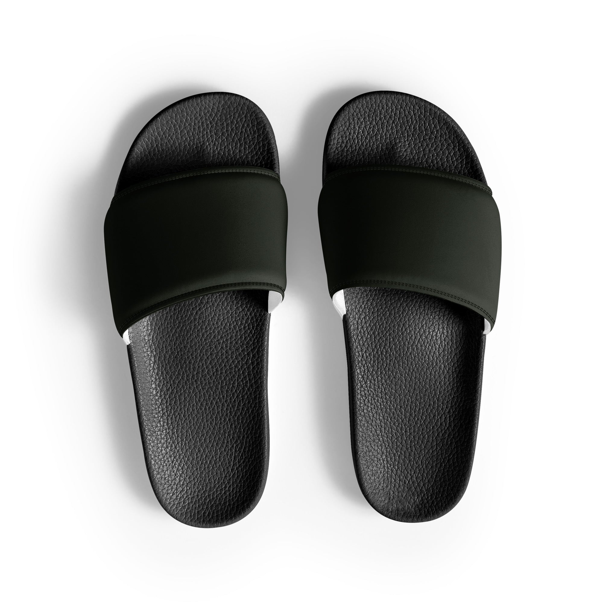 Gordons Green Color Men's Slides by Visual Verse - Image 1