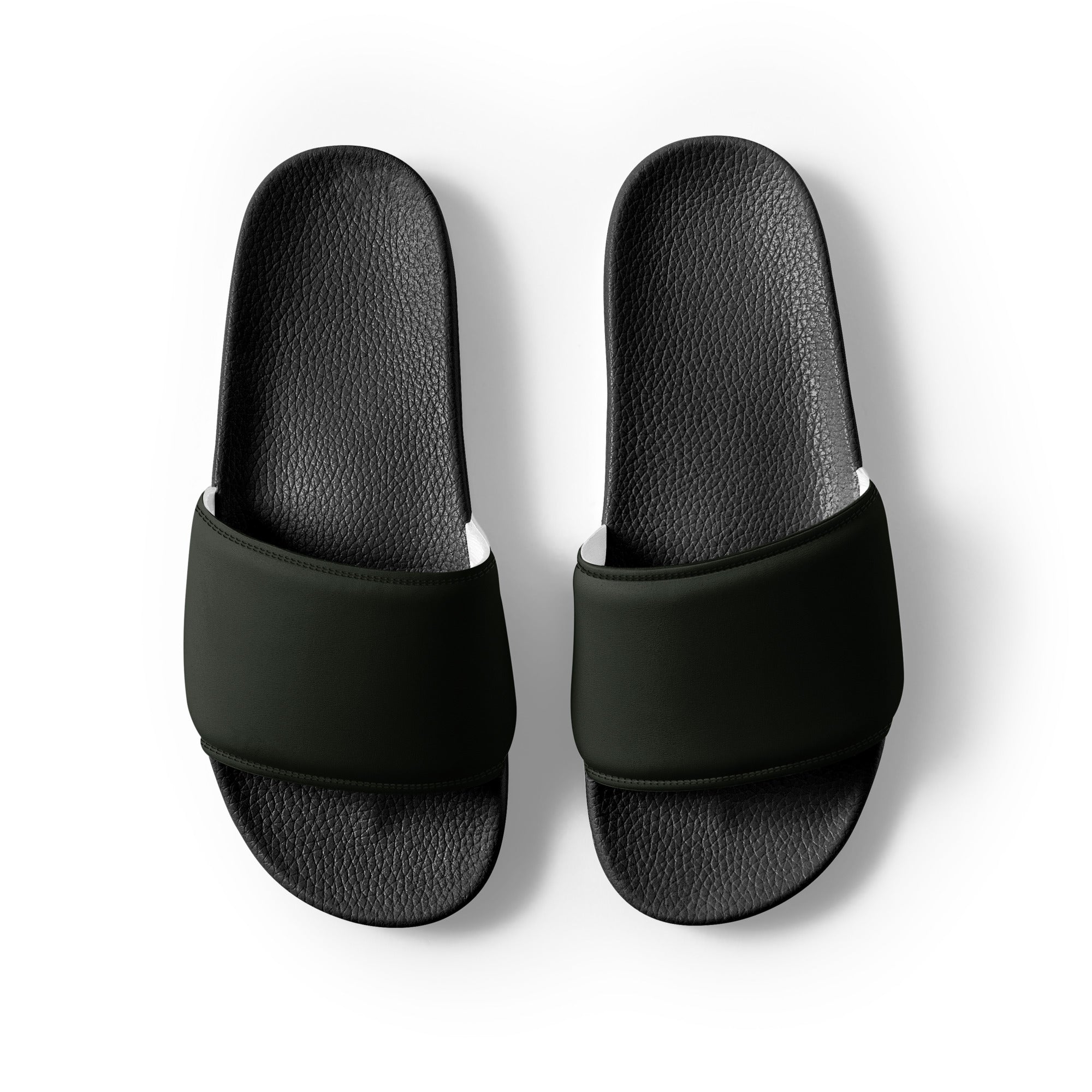 Gordons Green Color Men's Slides by Visual Verse - Image 2