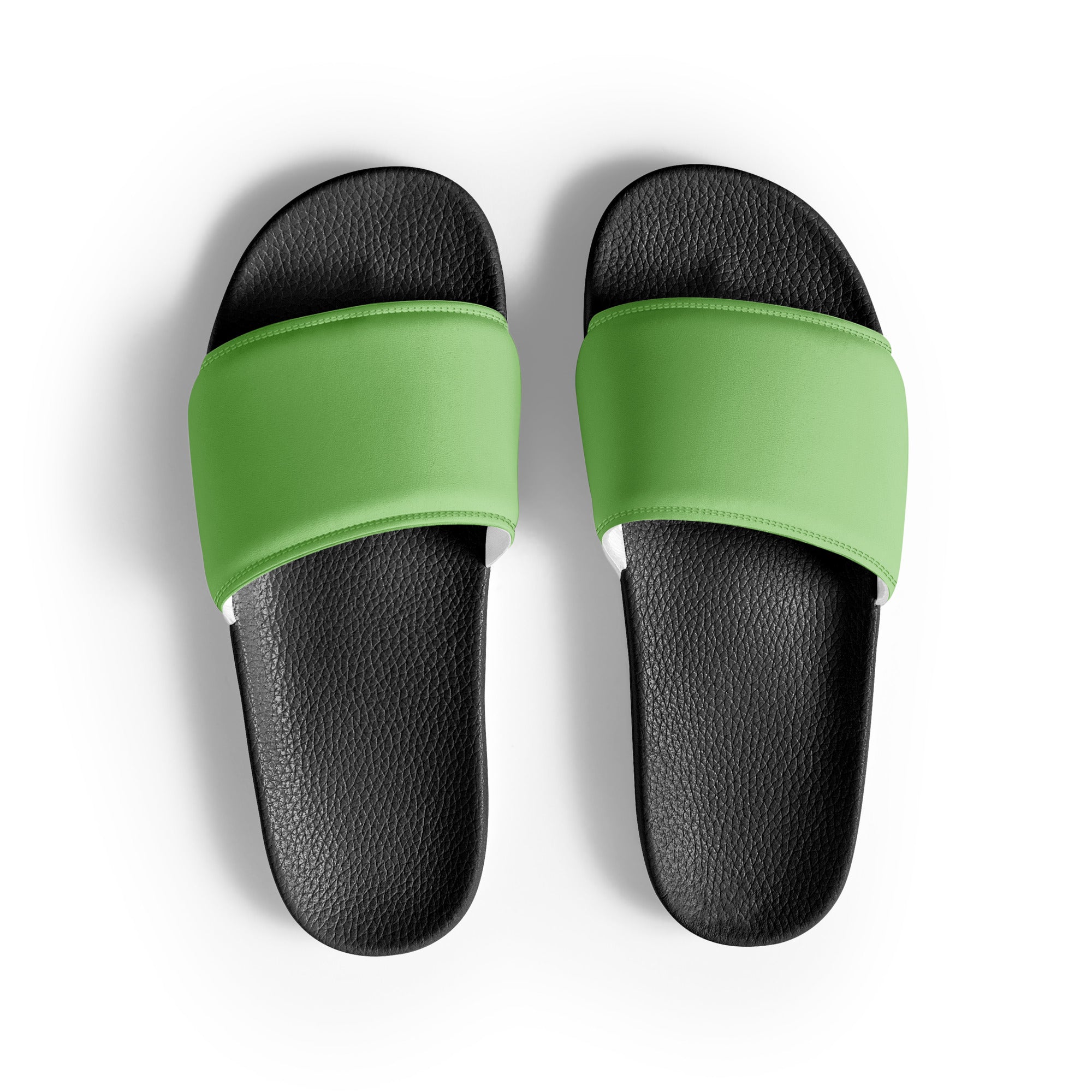 Gossip Color Men's Slides by Visual Verse - Image 1