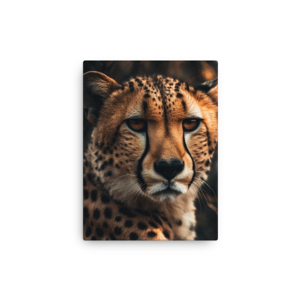 Graceful Cheetah Canvas Print by Visual Verse - Image 2