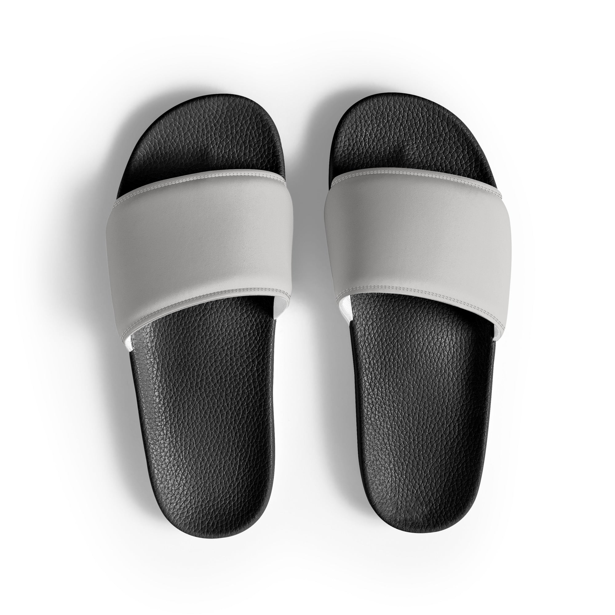 Gray Goose Color Men's Slides by Visual Verse - Image 1