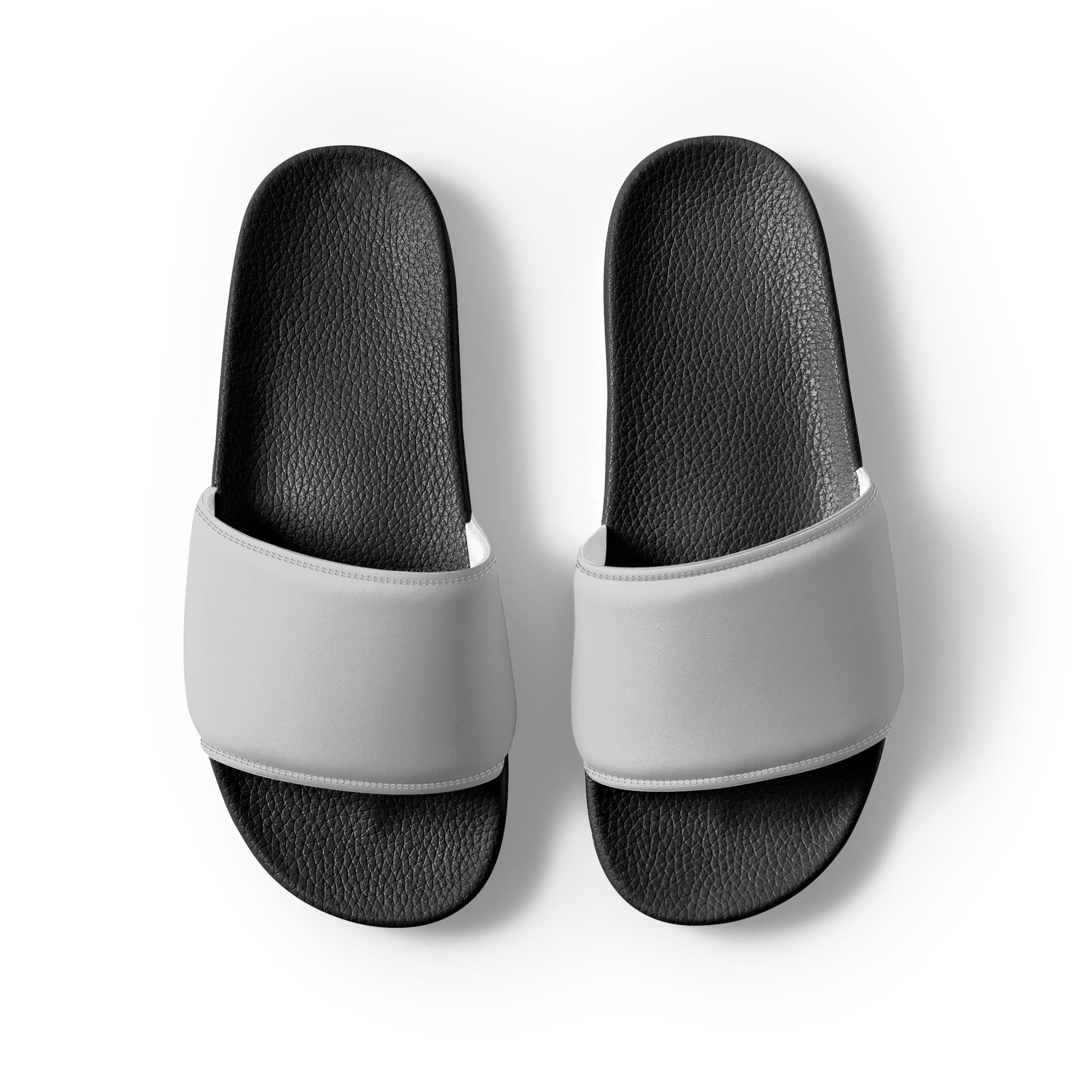 Gray Goose Color Men's Slides by Visual Verse - Image 2