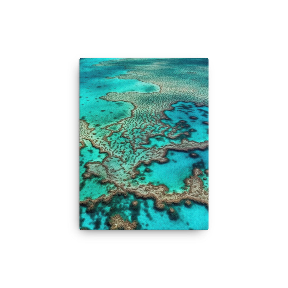 Great Barrier Reef Thin Canvas by Visual Verse - Image 2