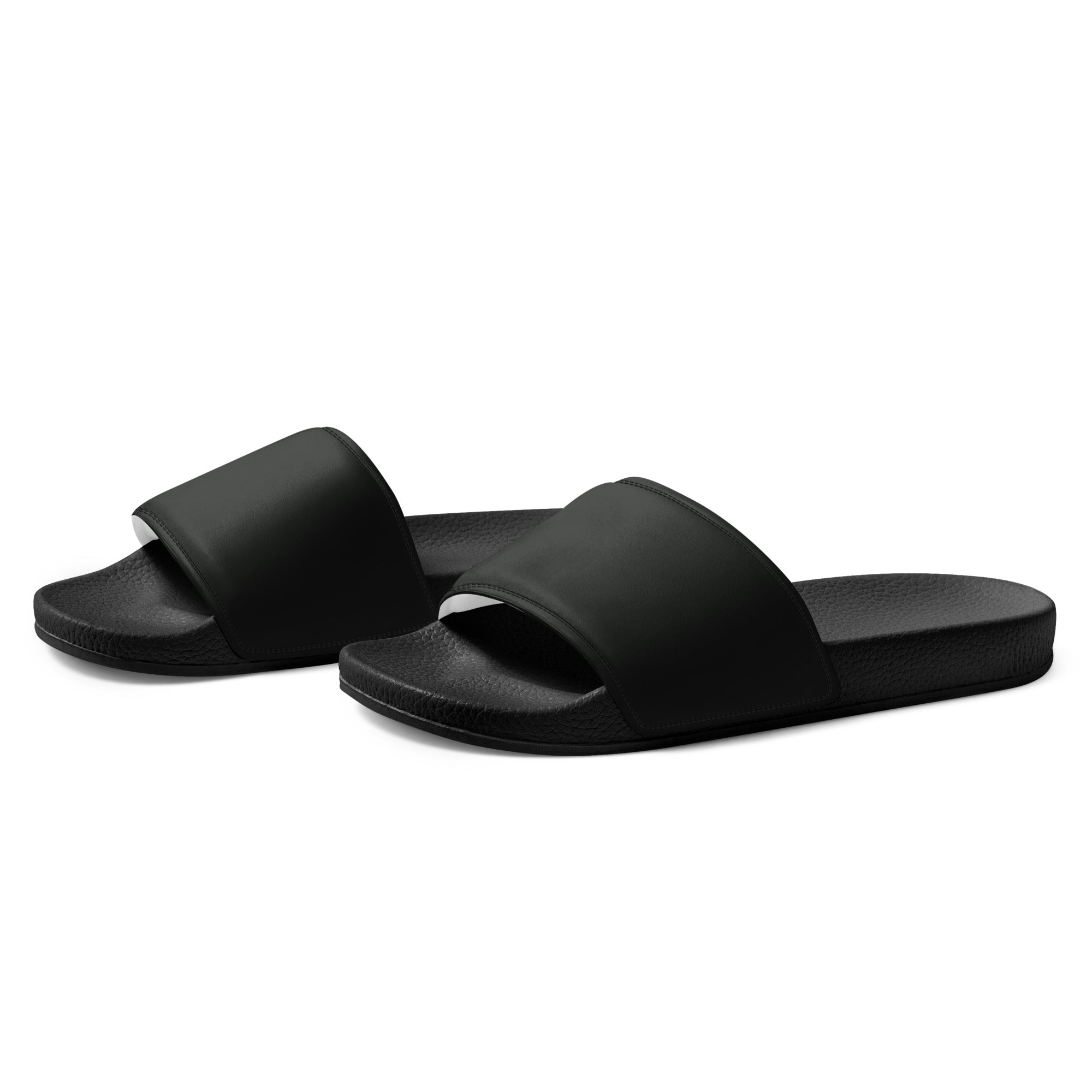 Greenish Black Color Women's Slides by Visual Verse - Image 3