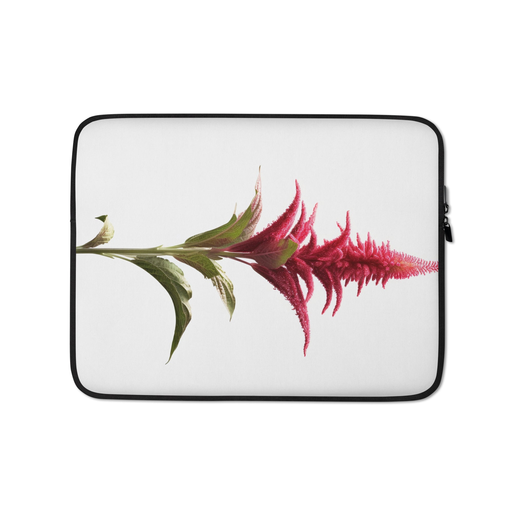 Growing Amaranth Flower Laptop Sleeve by Visual Verse - Image 2