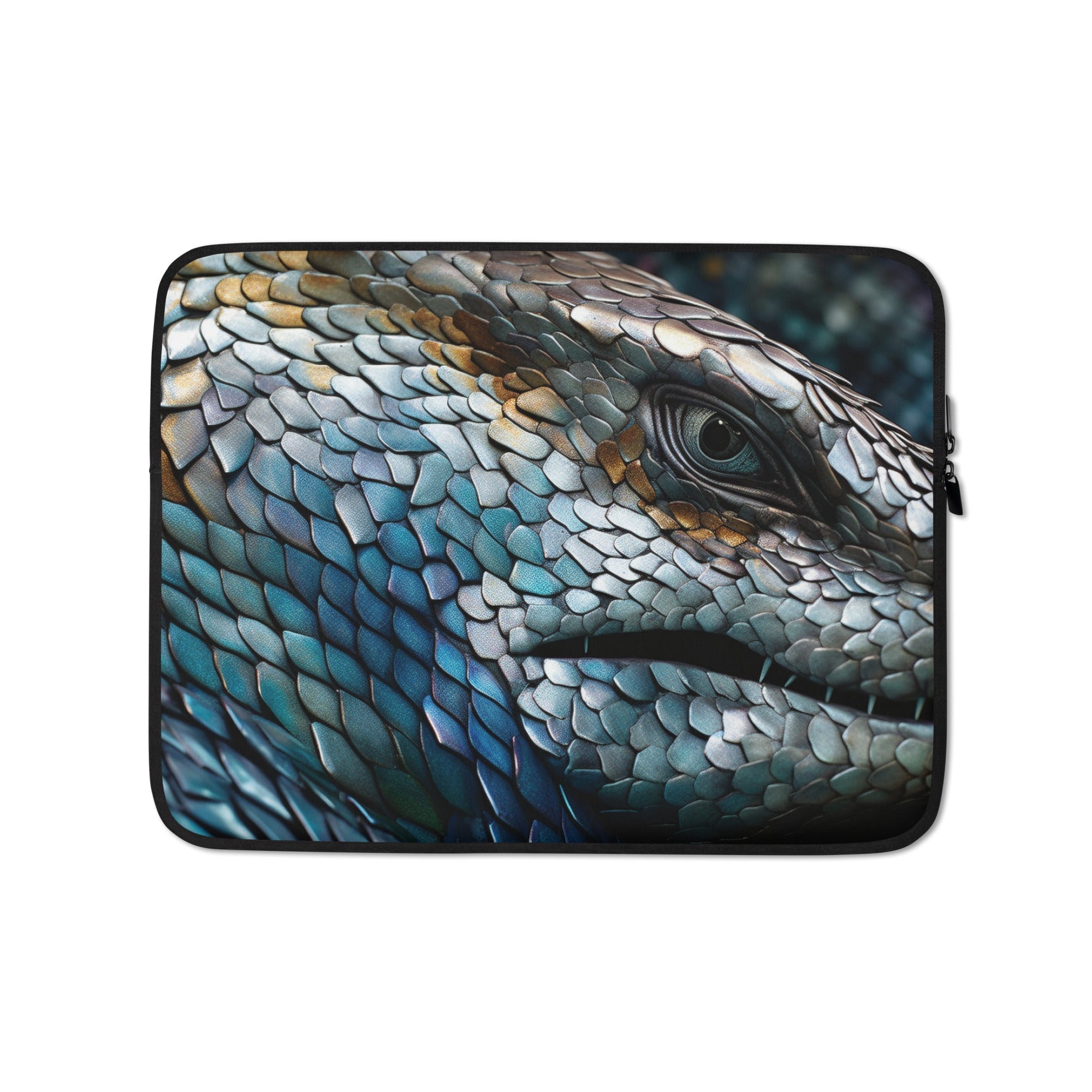 Hammerhead Shark Skin Laptop Sleeve by Visual Verse - Image 2