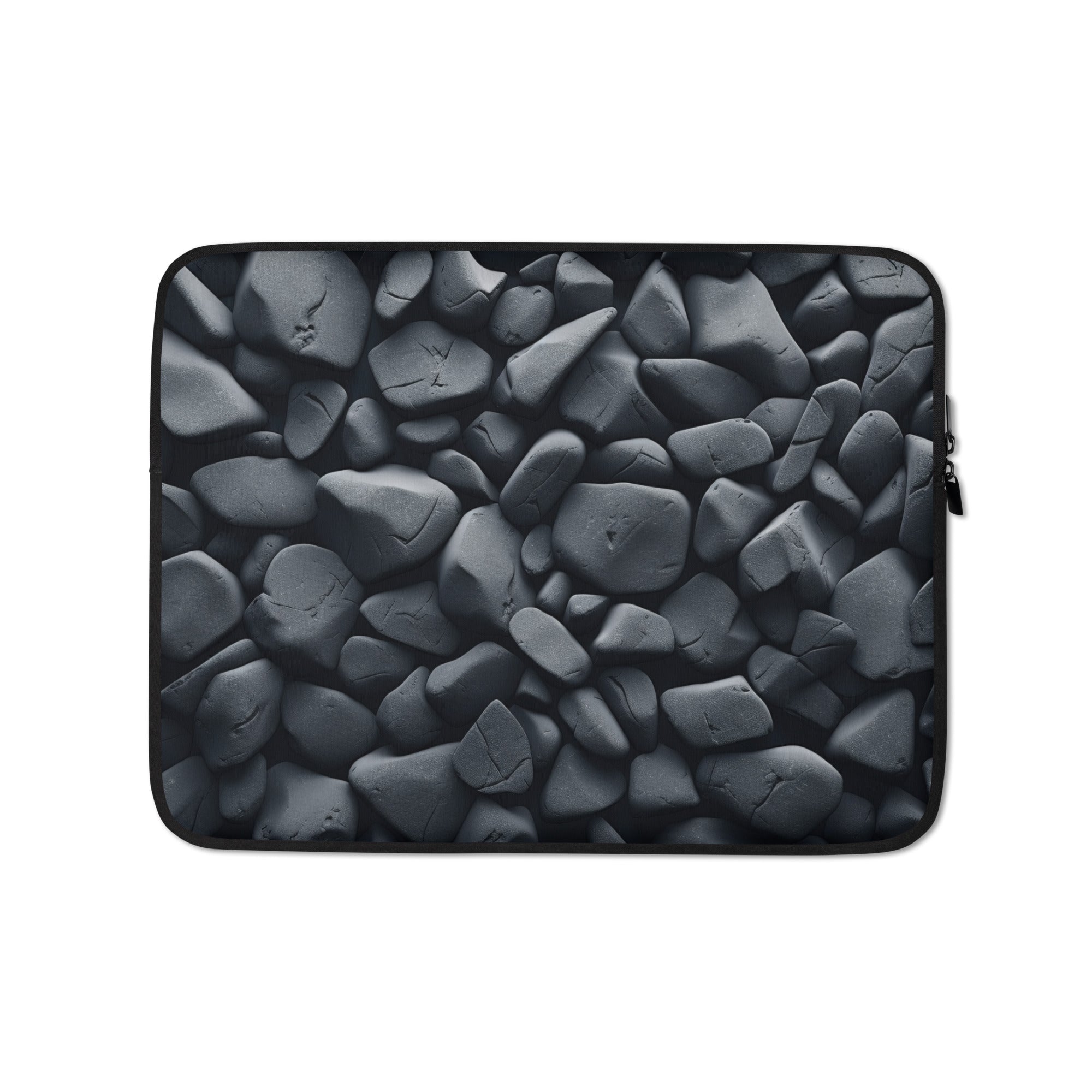 Hematite Rock Laptop Sleeve by Visual Verse - Image 2