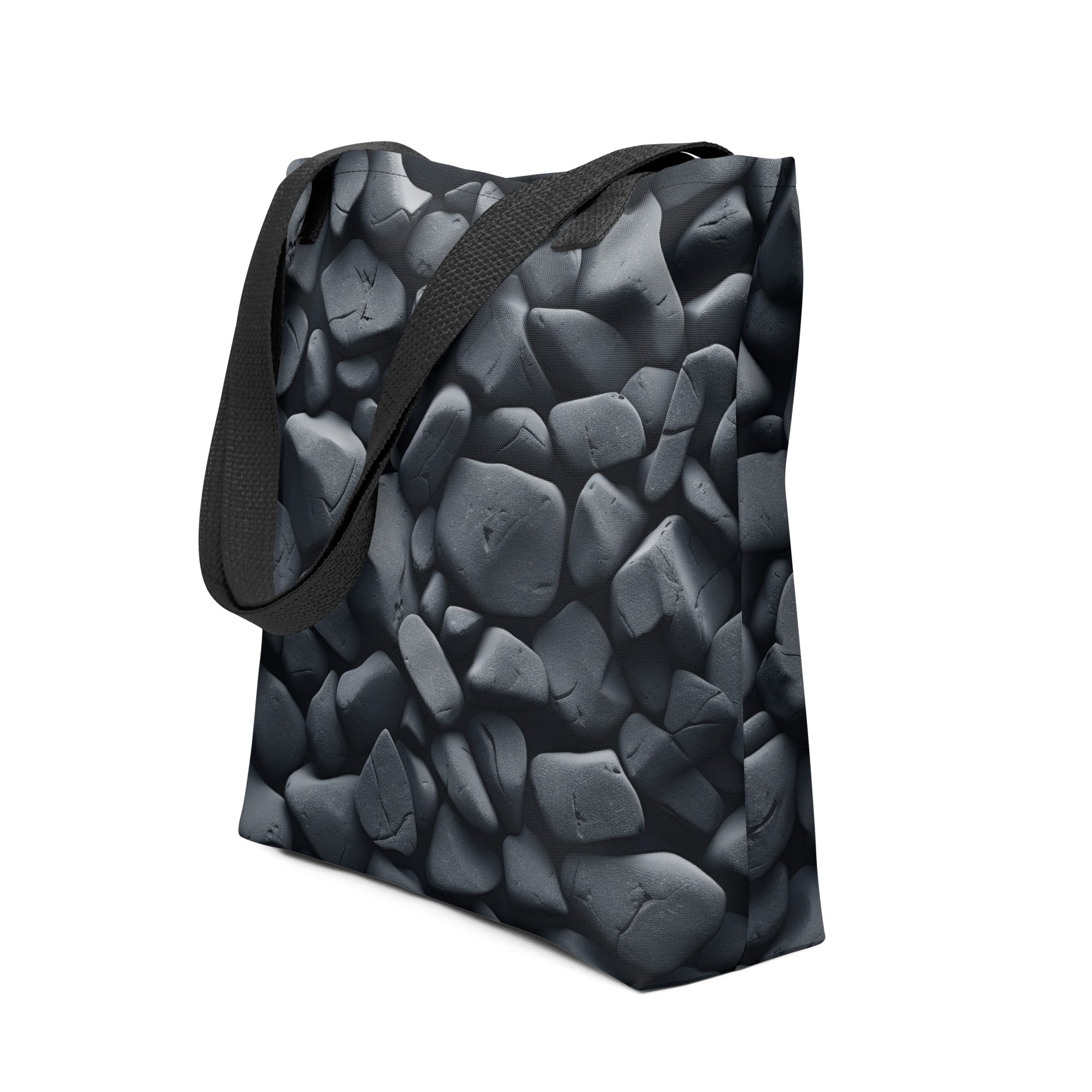 Hematite Rock Tote Bag by Visual Verse - Image 1