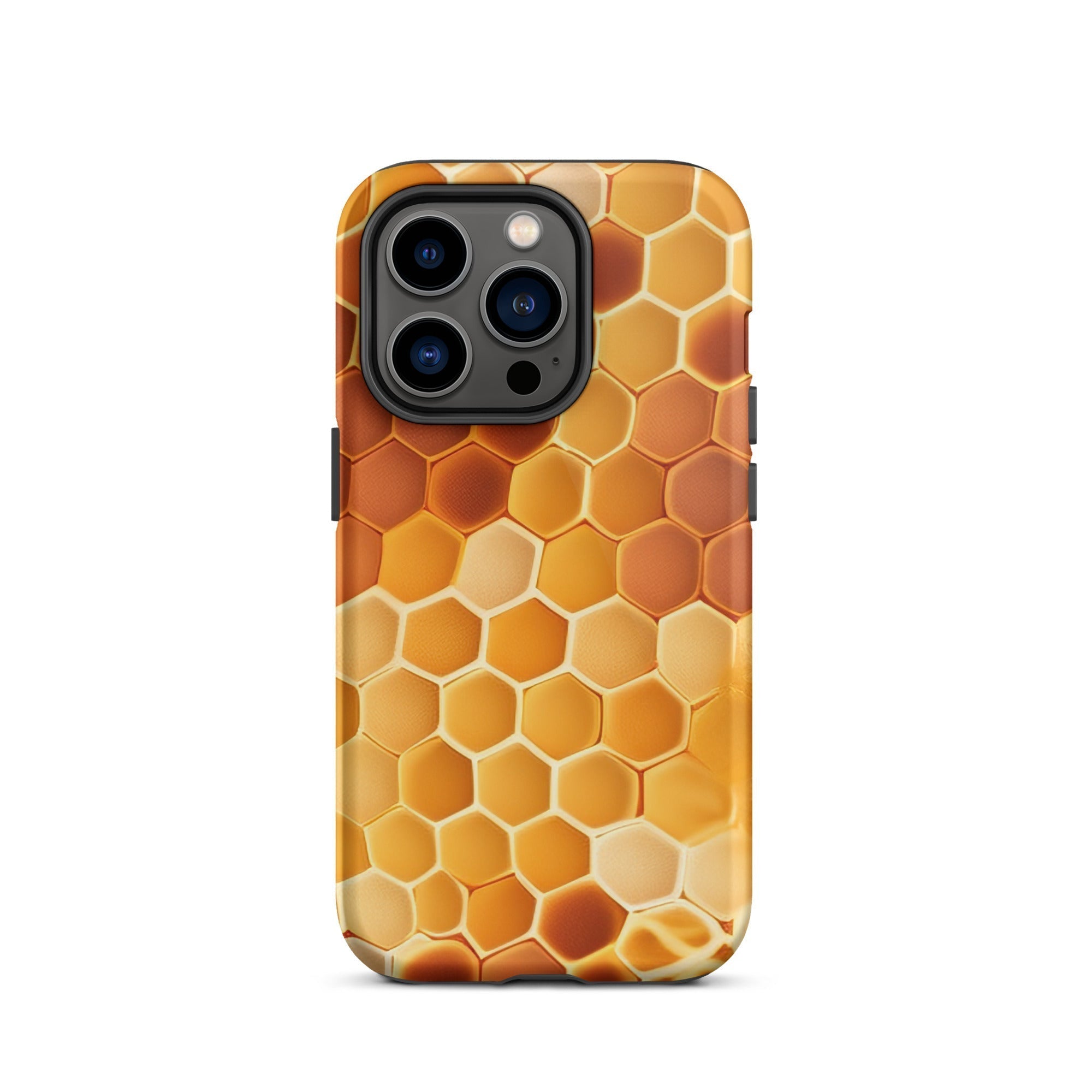 Hexagonal Honeybee Hives iPhone Case by Visual Verse - Image 27