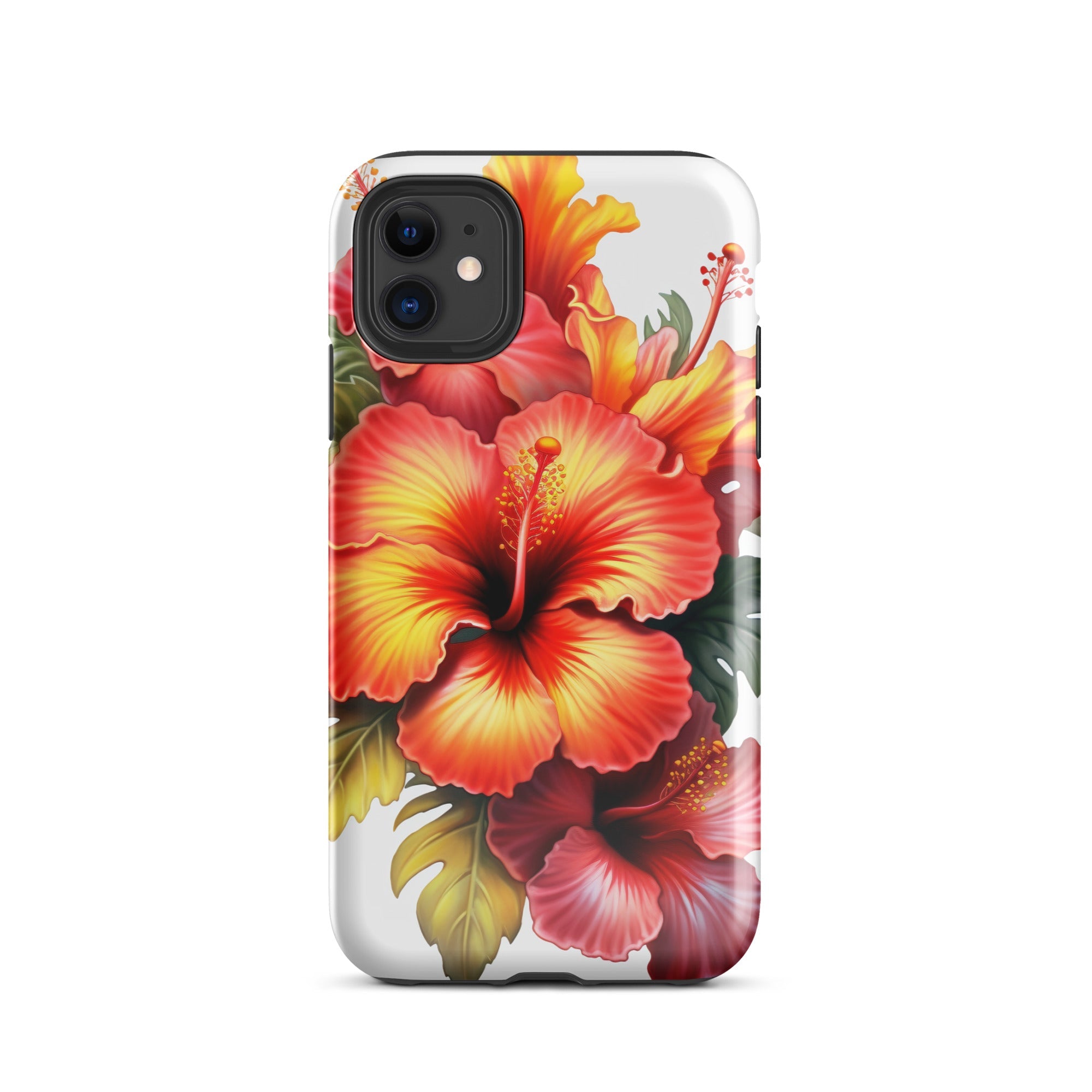 Hibiscus Flower iPhone Case by Visual Verse - Image 1