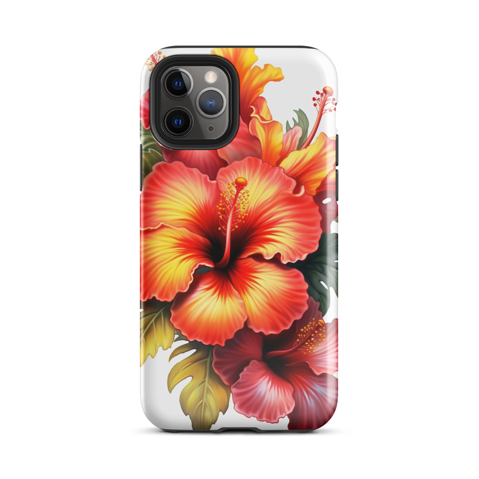 Hibiscus Flower iPhone Case by Visual Verse - Image 3