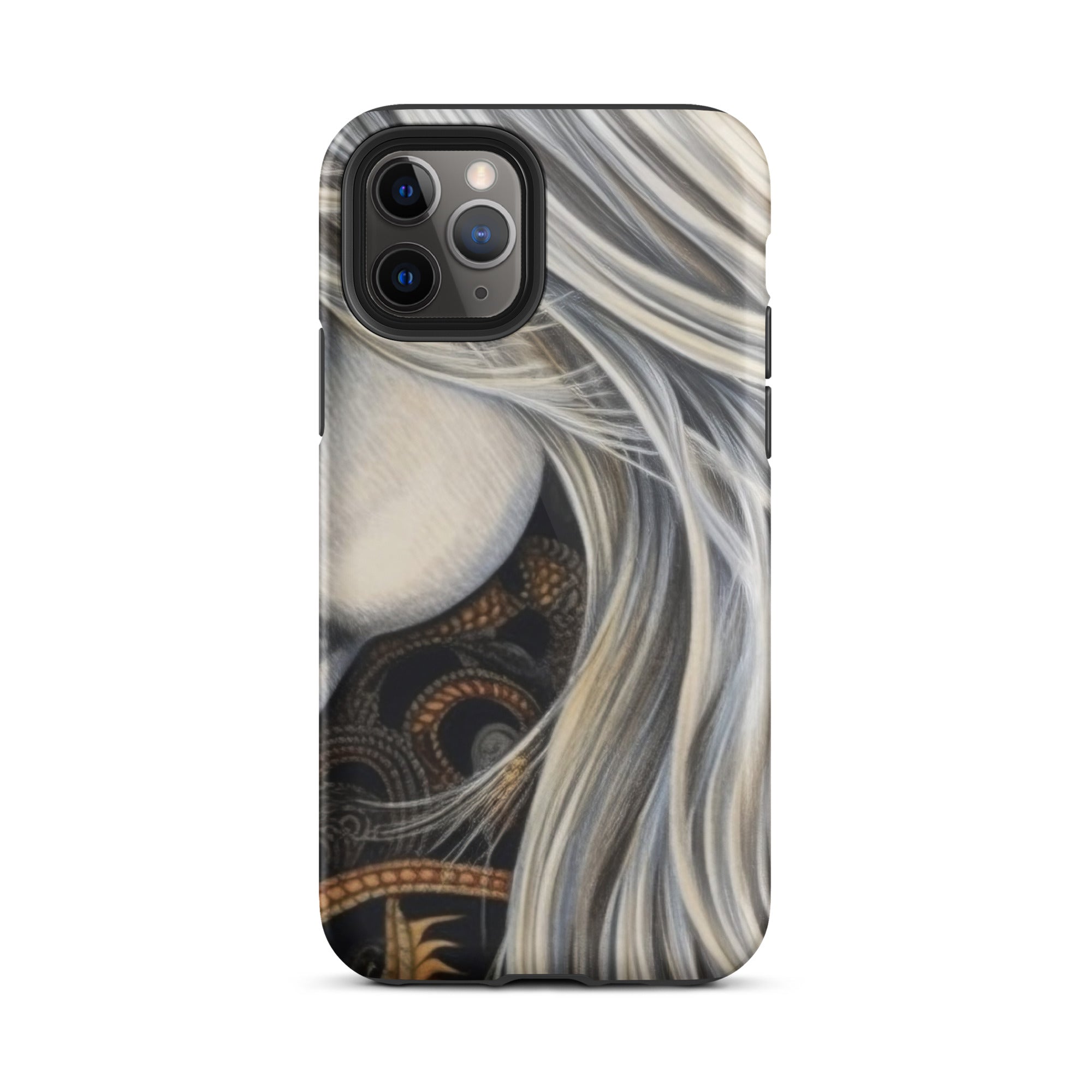 Horse Coat iPhone Case by Visual Verse - Image 3