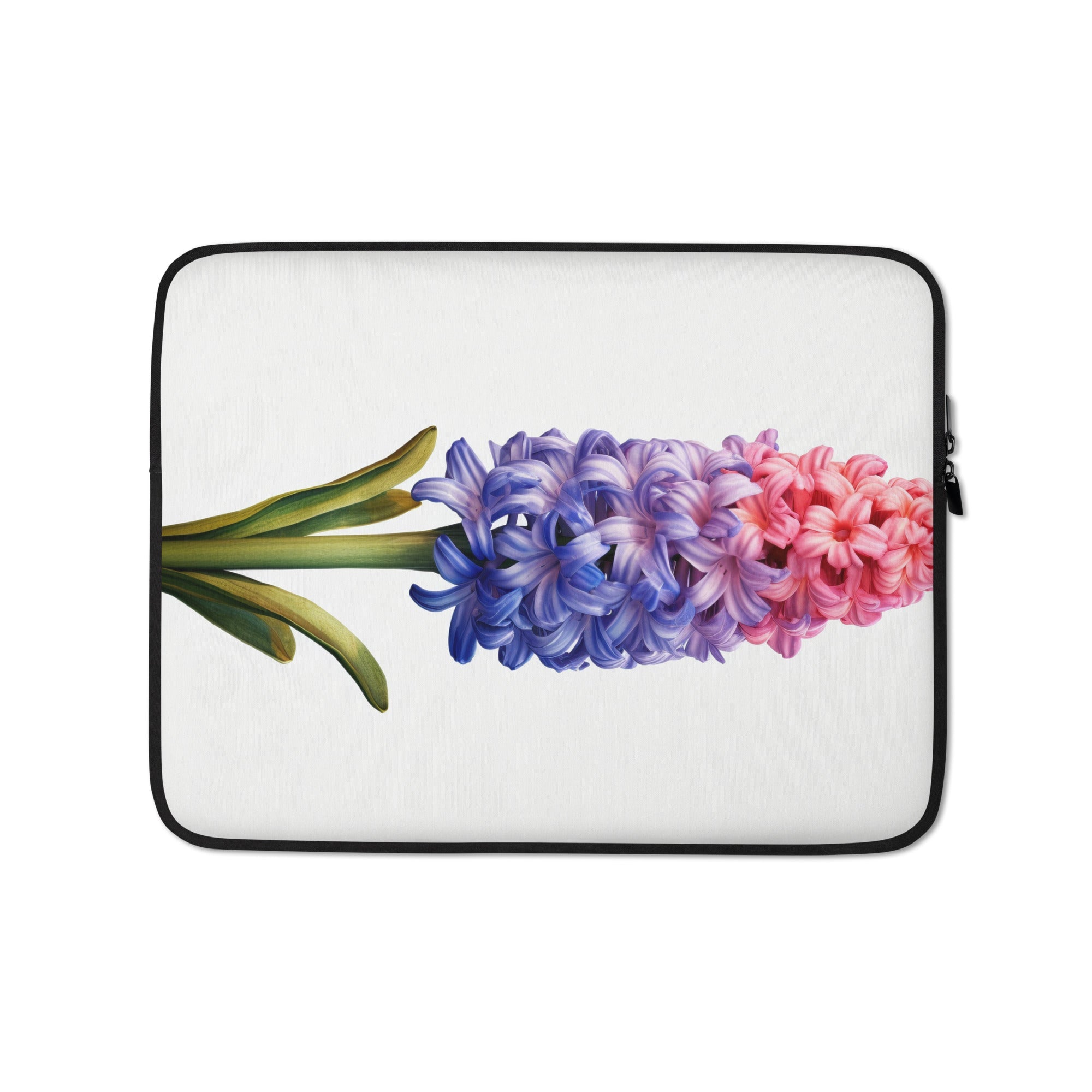 Hyacinth Flower Laptop Sleeve by Visual Verse - Image 2