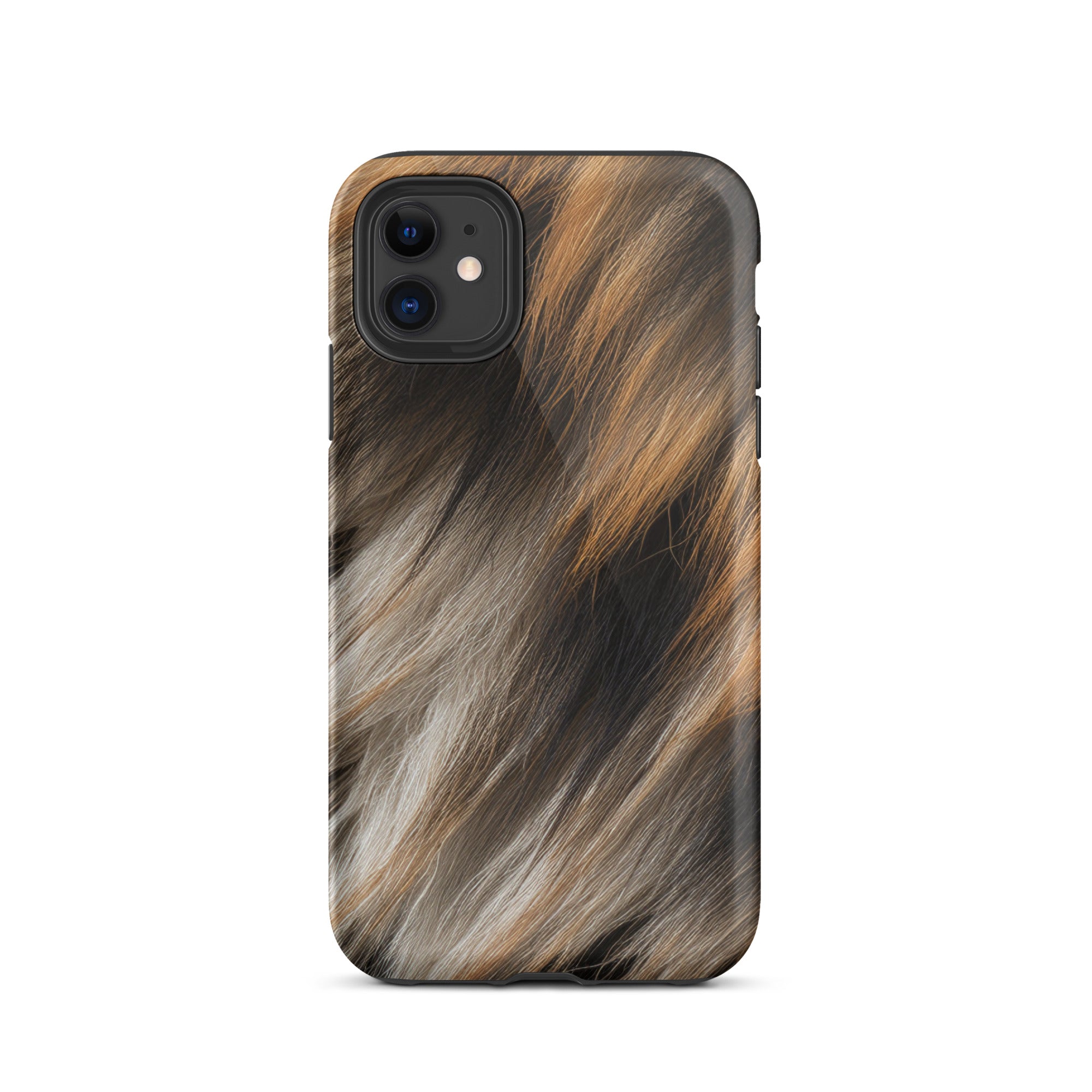 Hyena Fur iPhone Case by Visual Verse - Image 1