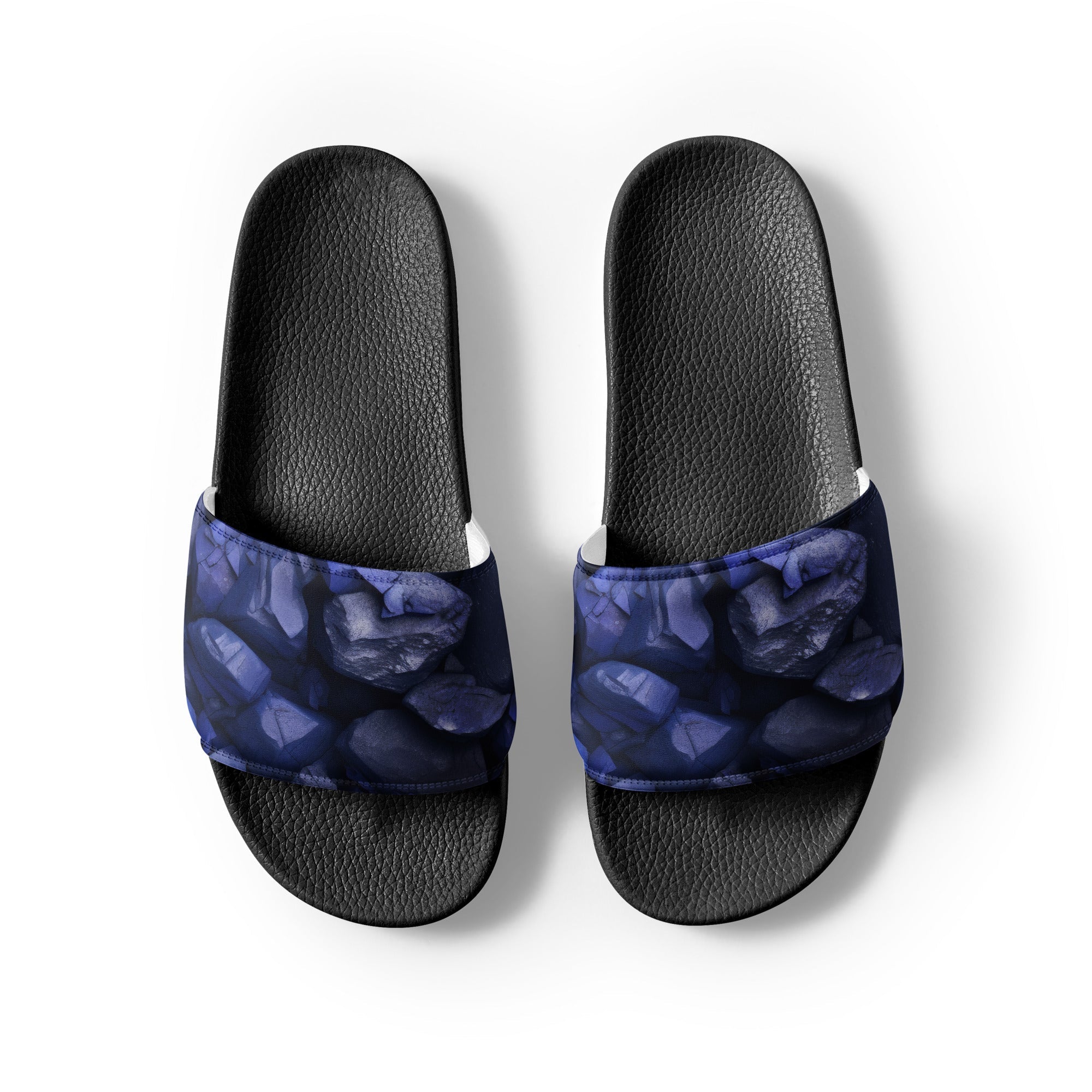 Iolite Rock Women's Slides by Visual Verse - Image 2