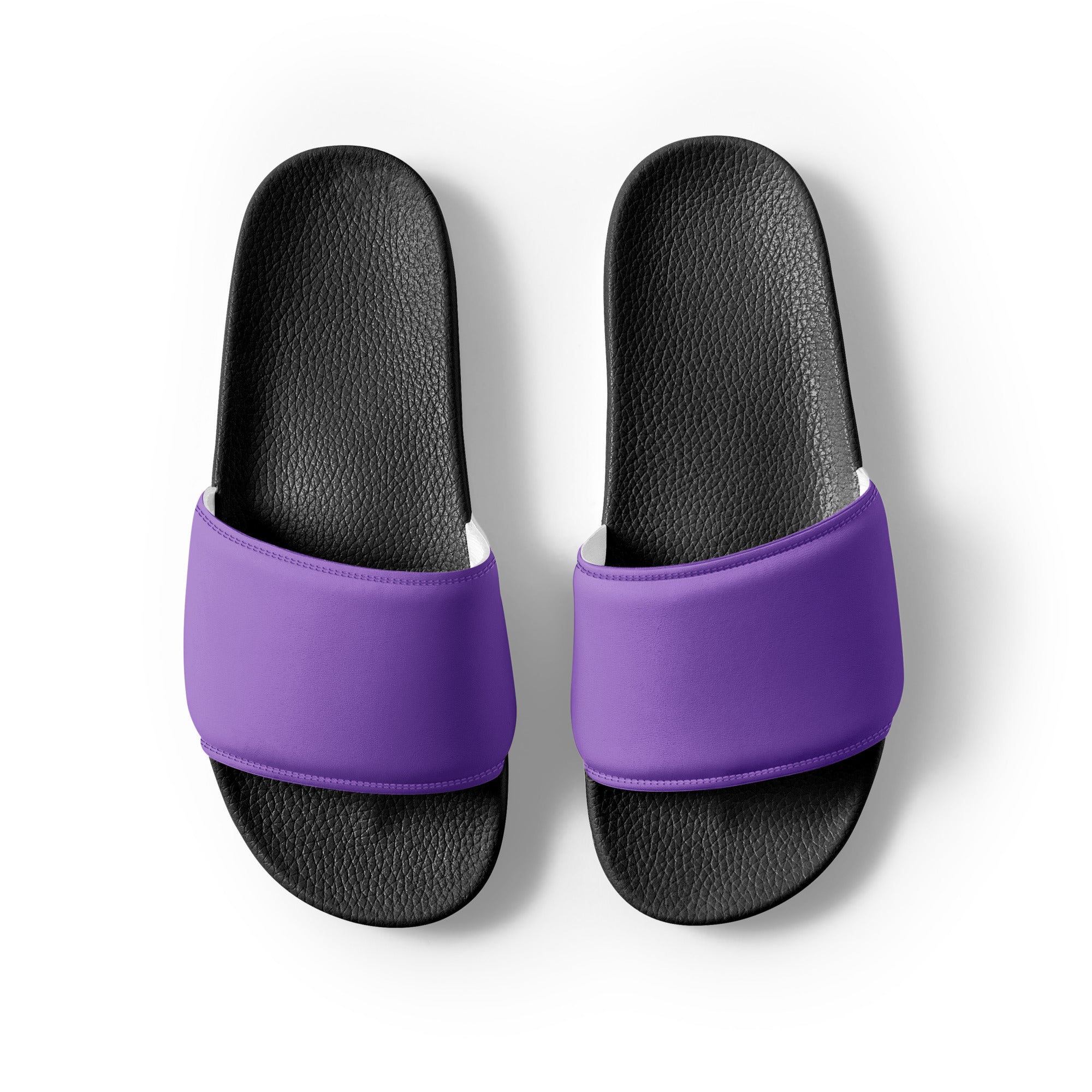 Iris Color Men's Slides by Visual Verse - Image 2