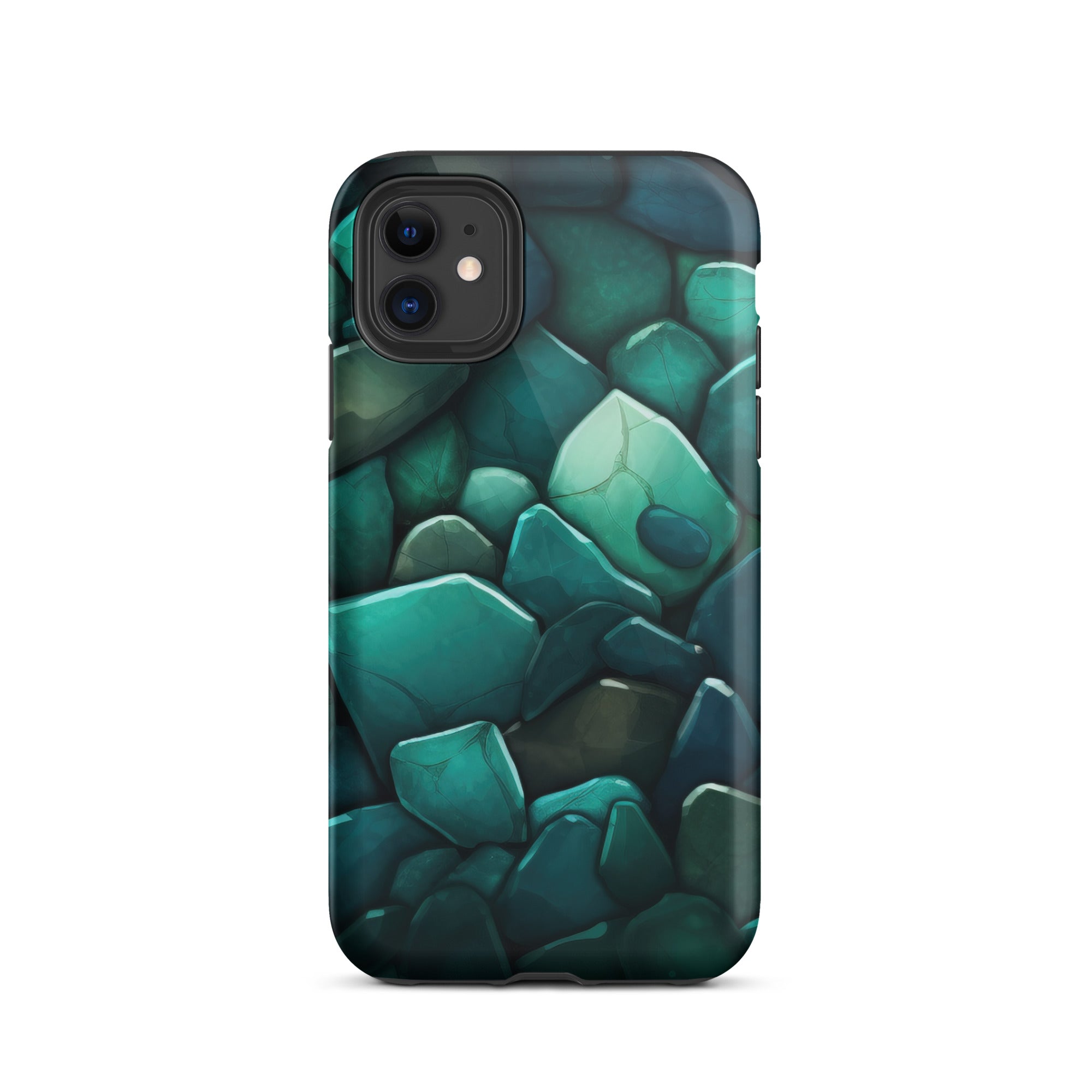 Jade Rock iPhone Case by Visual Verse - Image 1