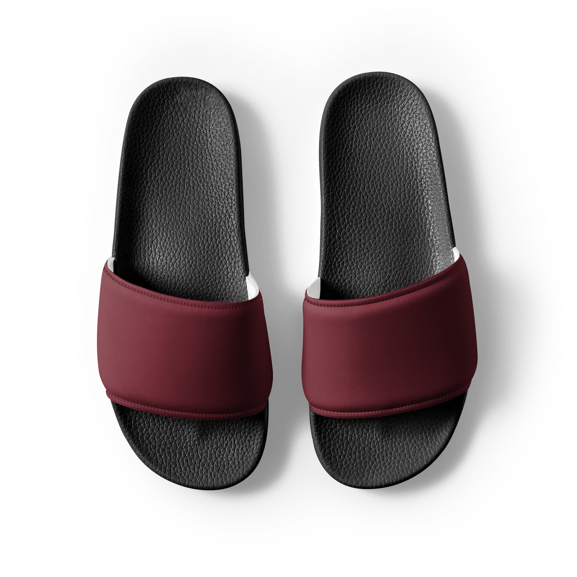 Jalapeno Color Men's Slides by Visual Verse - Image 2