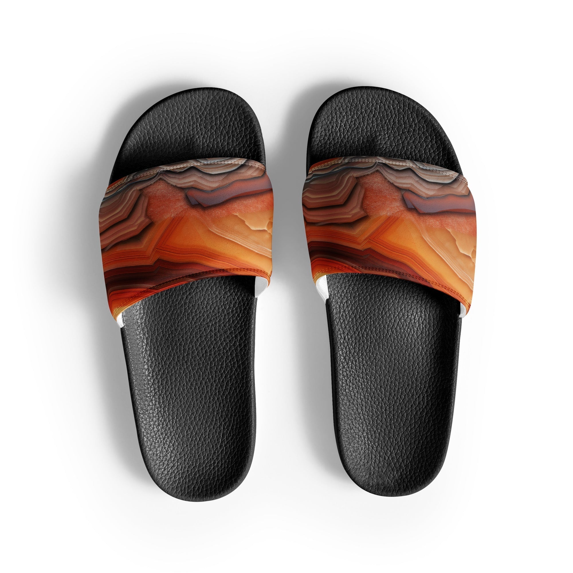 Jasper Rock Men's Slides by Visual Verse - Image 1