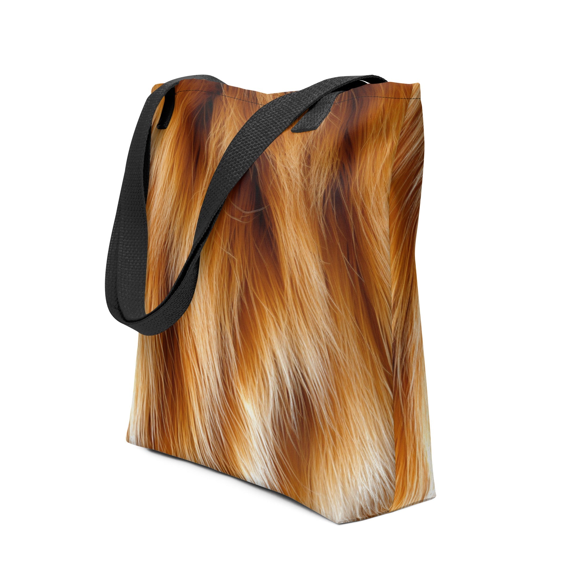 Kangaroo Fur Tote Bag by Visual Verse - Image 1