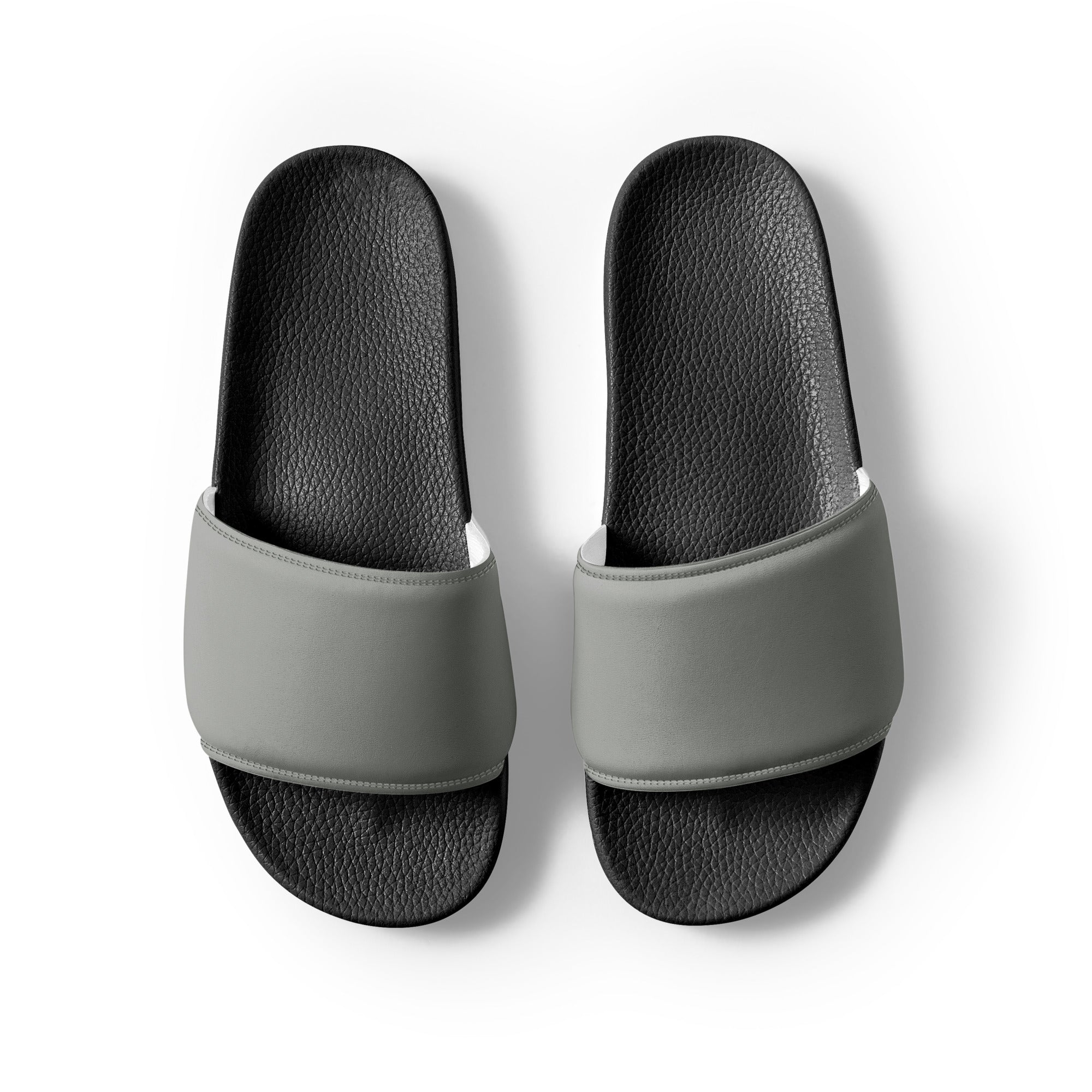 Kensington Gray Color Women's Slides by Visual Verse - Image 2