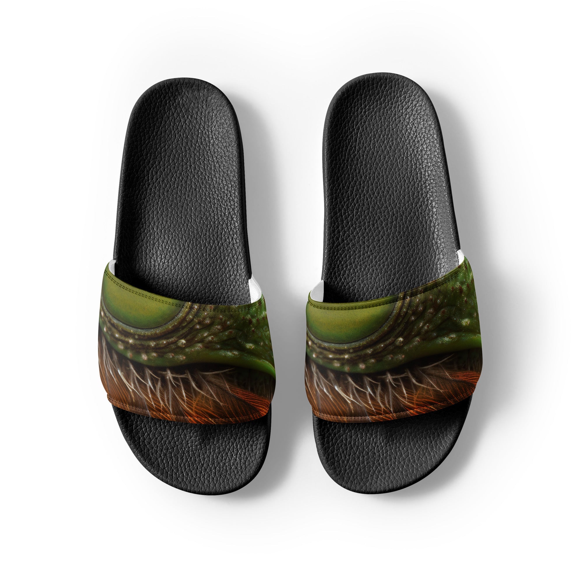 Kiwi Skin Men's Slides by Visual Verse - Image 2