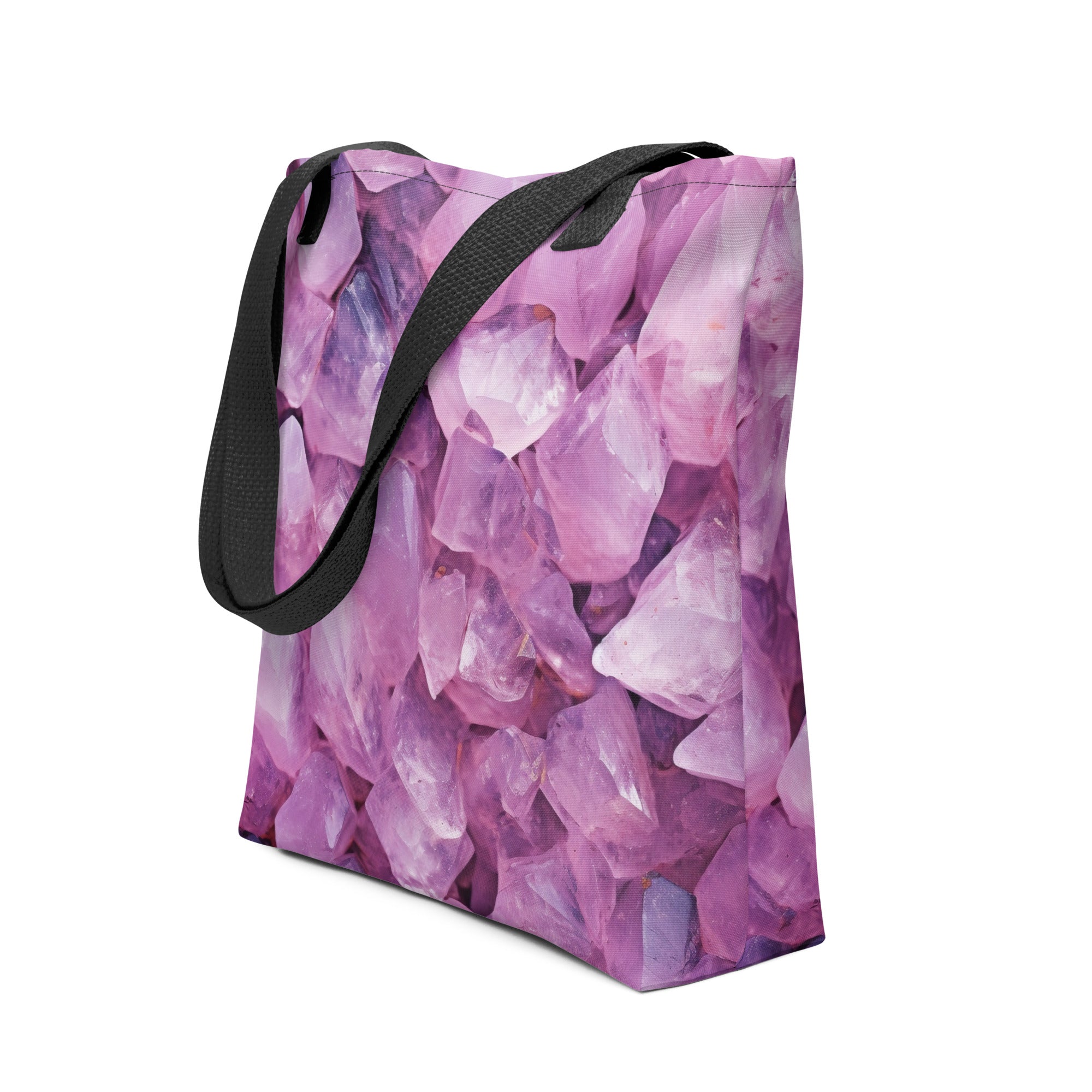 Kunzite Rock Tote Bag by Visual Verse - Image 1