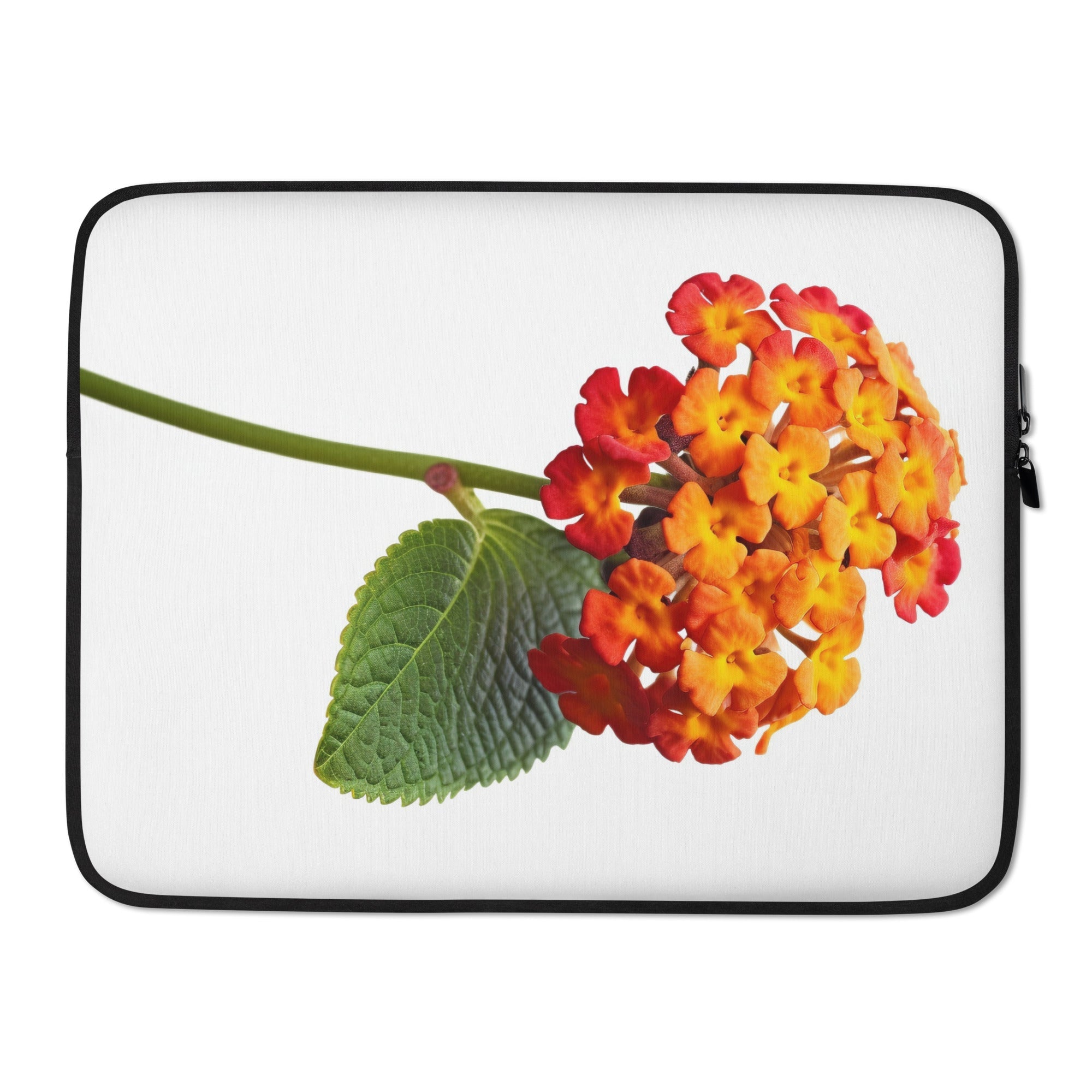 Lantana Flower Laptop Sleeve by Visual Verse - Image 1