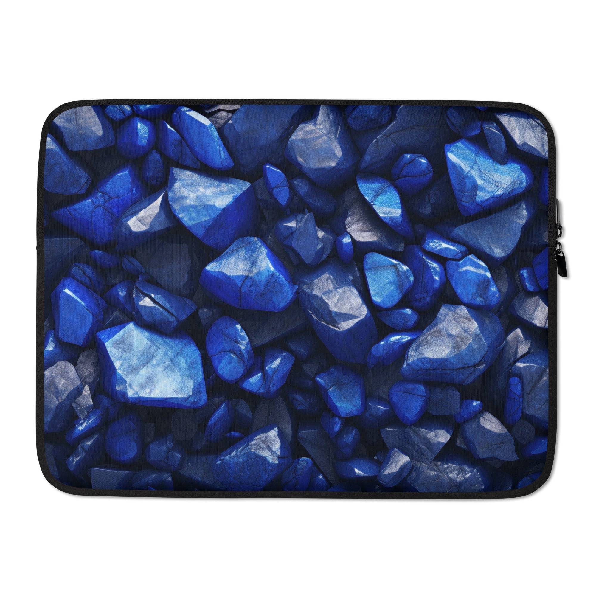 Lapis Lazuli Laptop Sleeve by Visual Verse - Image 1