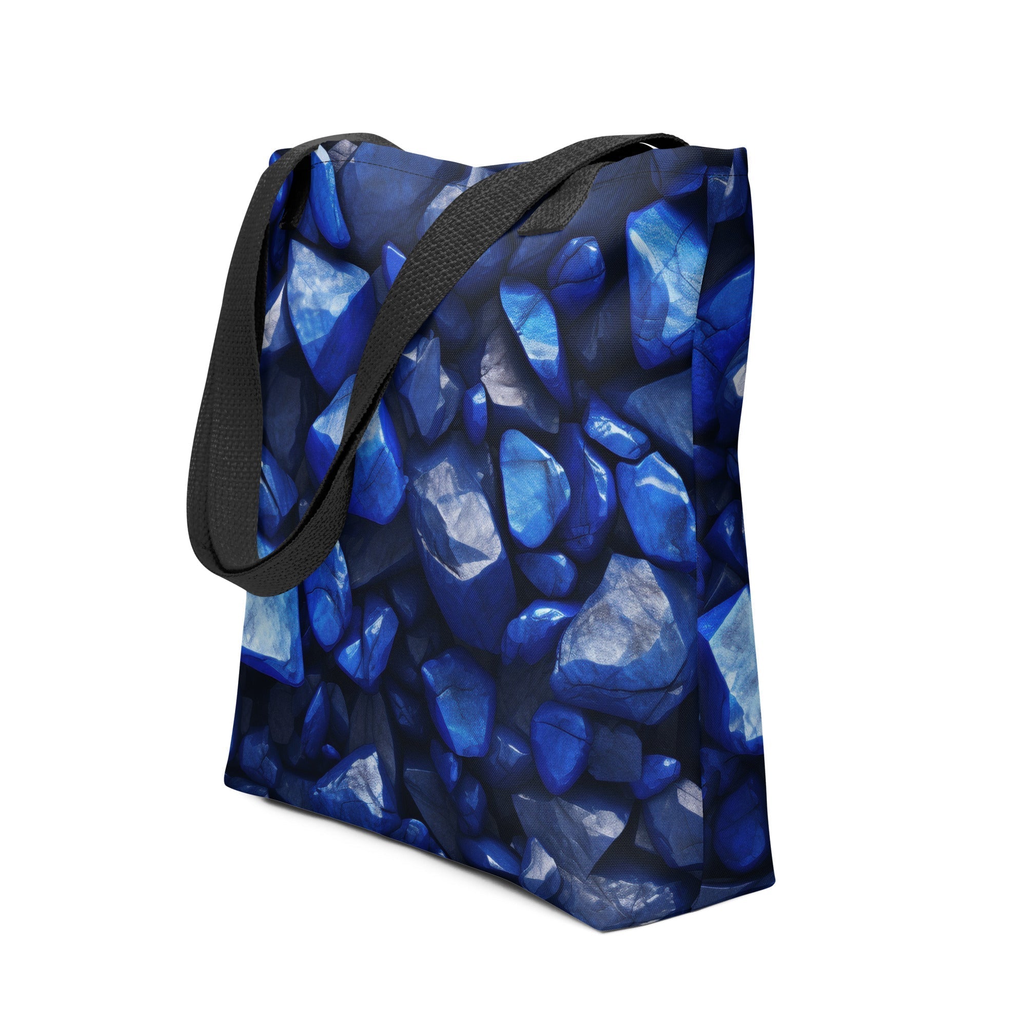 Lapis Lazuli Tote Bag by Visual Verse - Image 1