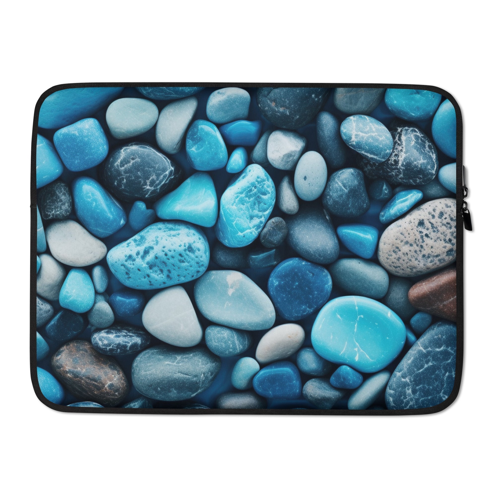 Larimar Rock Laptop Sleeve by Visual Verse - Image 1