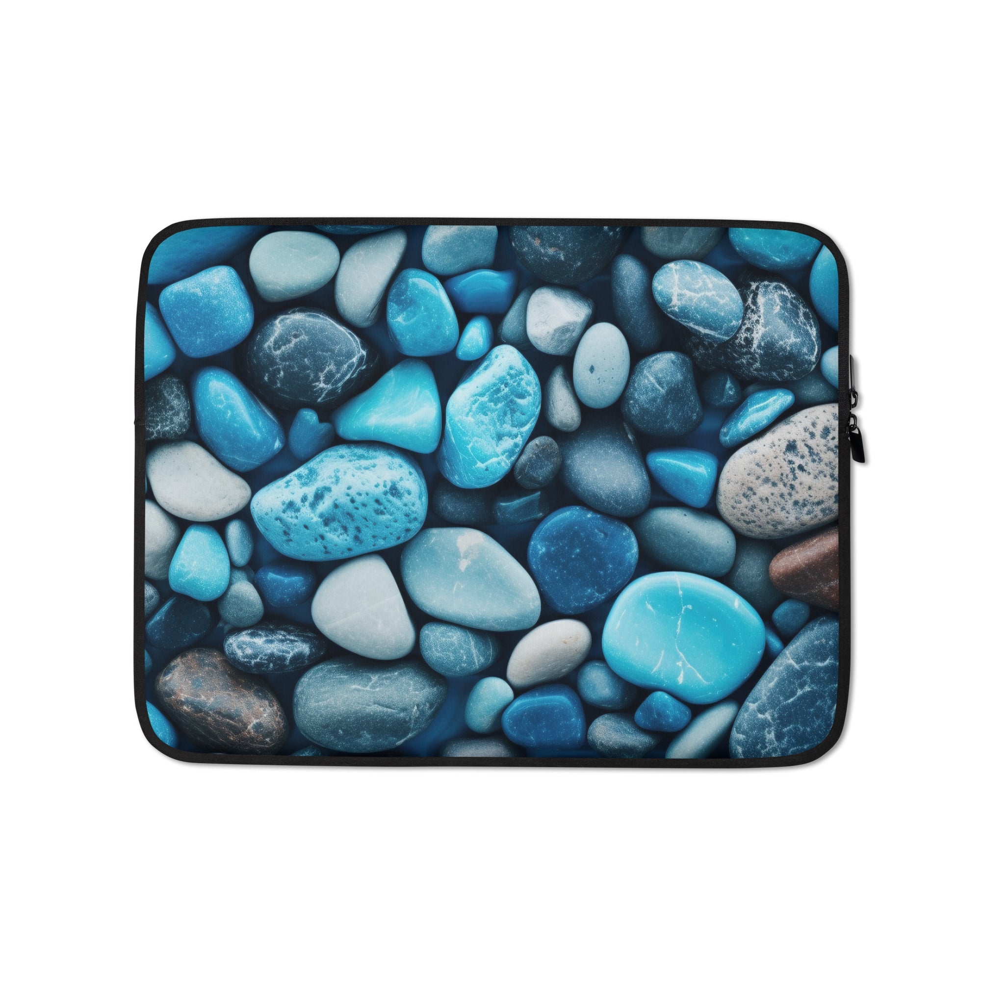 Larimar Rock Laptop Sleeve by Visual Verse - Image 2