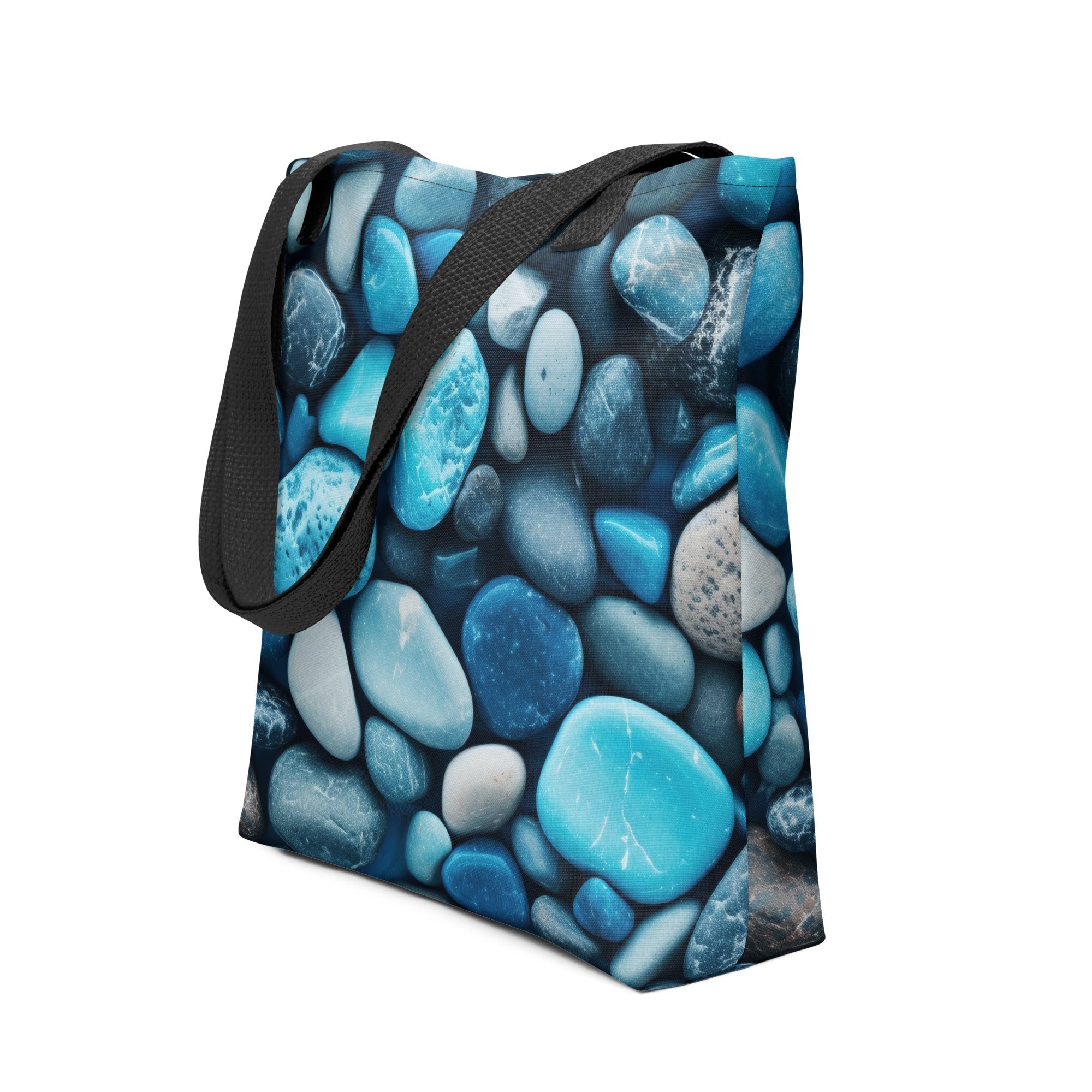 Larimar Rock Tote Bag by Visual Verse - Image 1