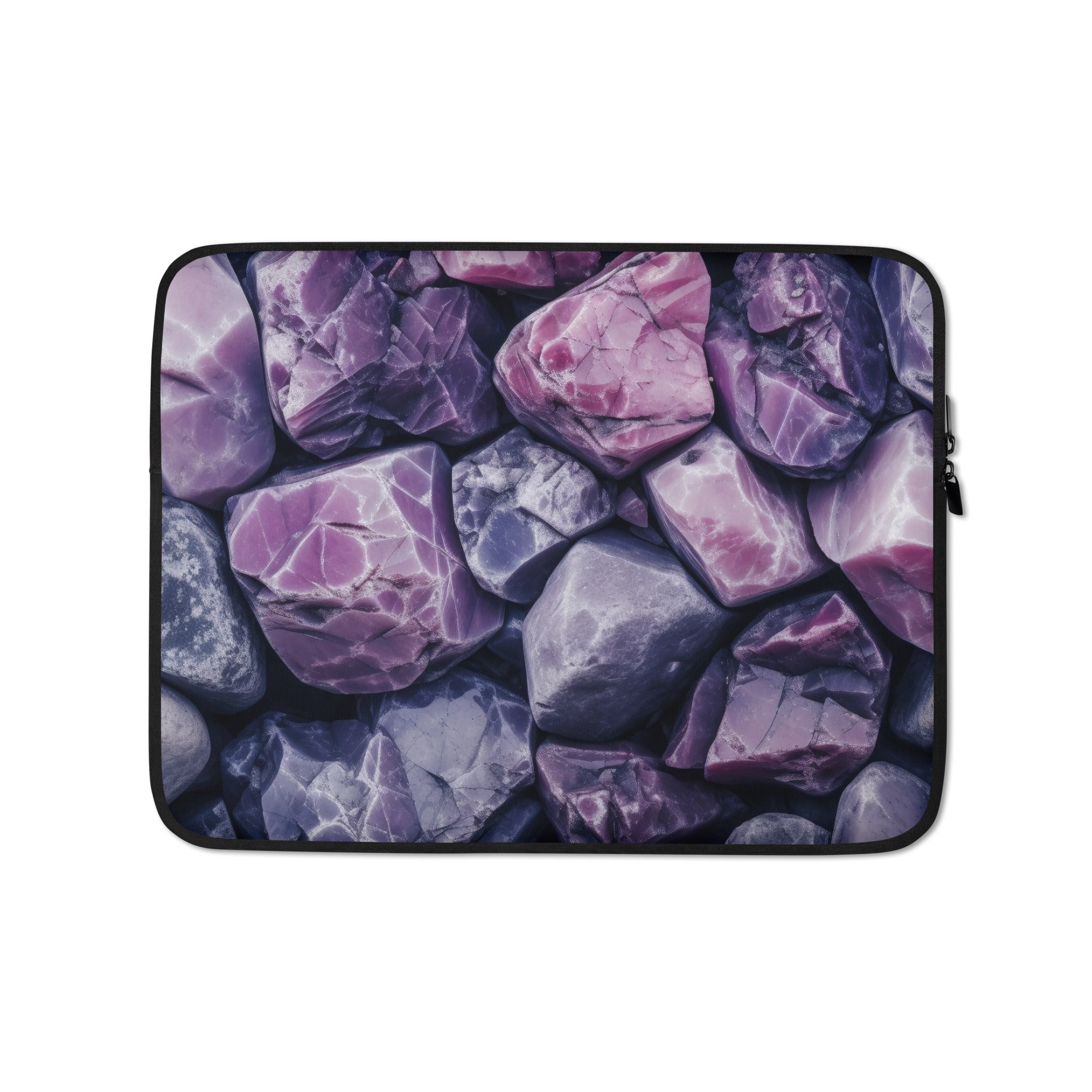 Lepidolite Laptop Sleeve by Visual Verse - Image 2