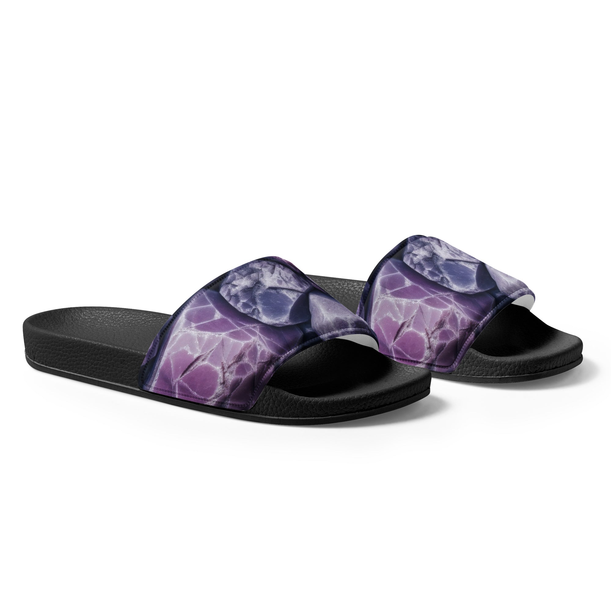 Lepidolite Men's Slides by Visual Verse - Image 4