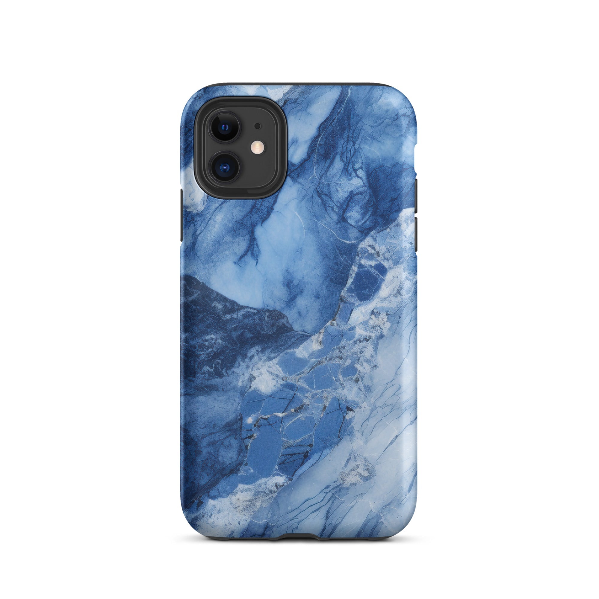 Light Blue Granite iPhone Case by Visual Verse - Image 2