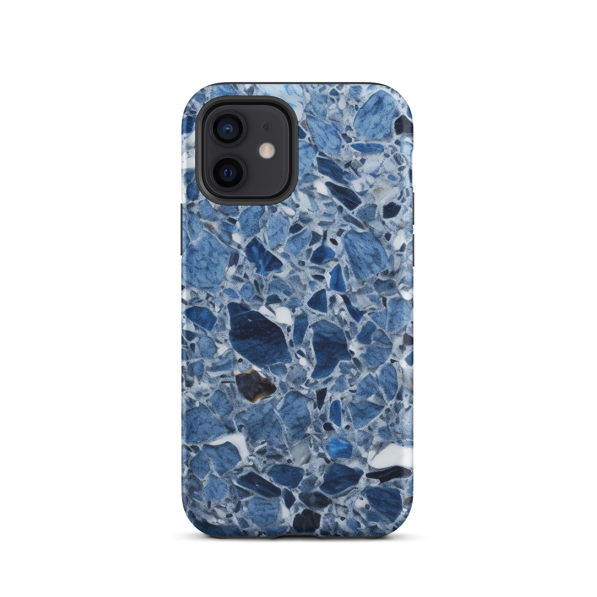 Light Blue & White Granite iPhone Case by Visual Verse - Image 10