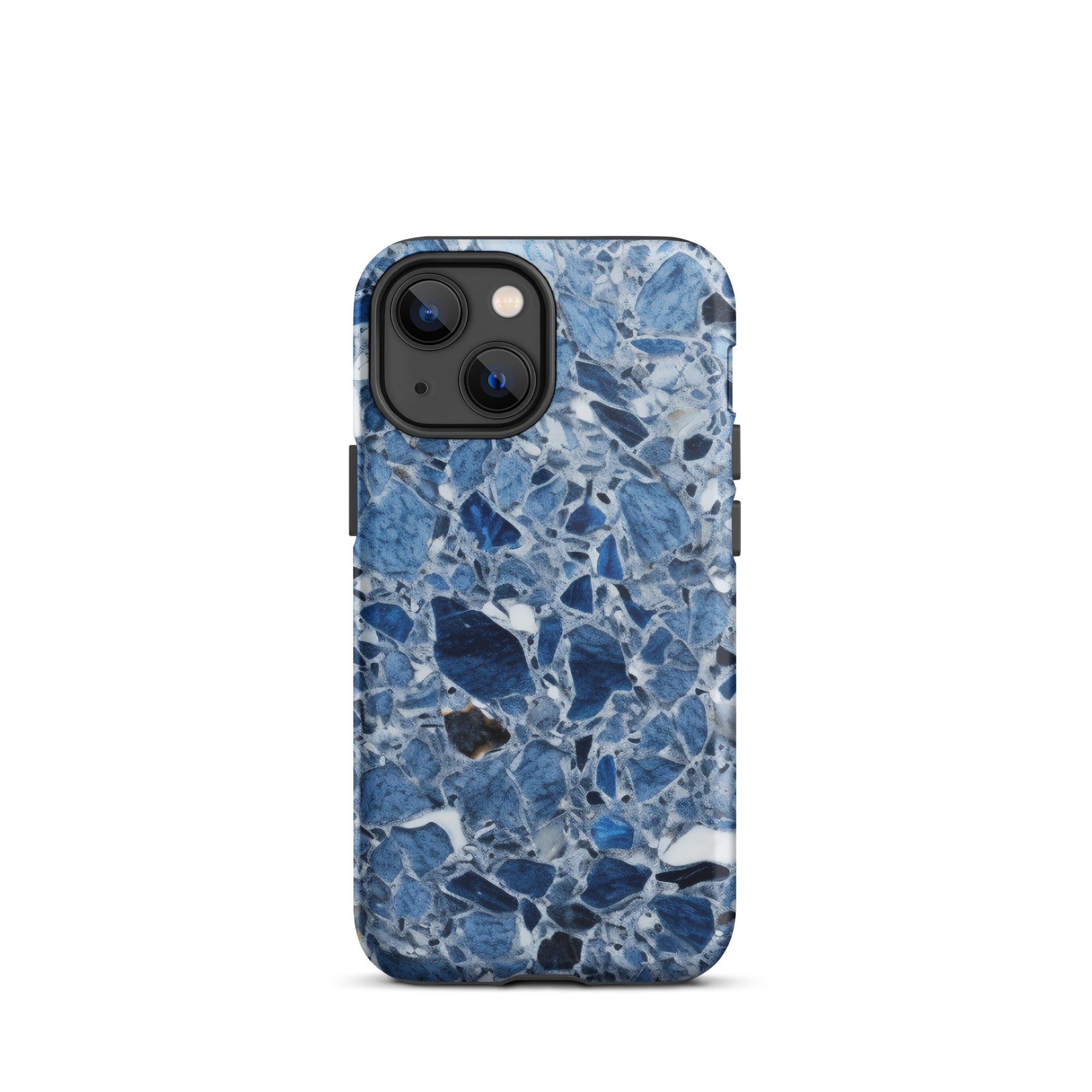 Light Blue & White Granite iPhone Case by Visual Verse - Image 15