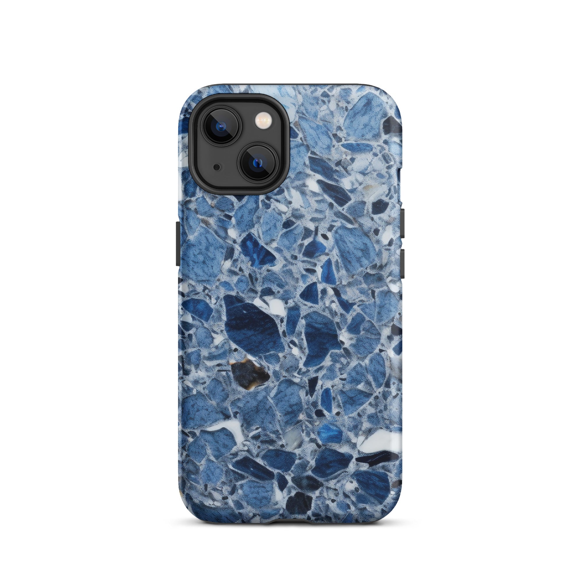 Light Blue & White Granite iPhone Case by Visual Verse - Image 17