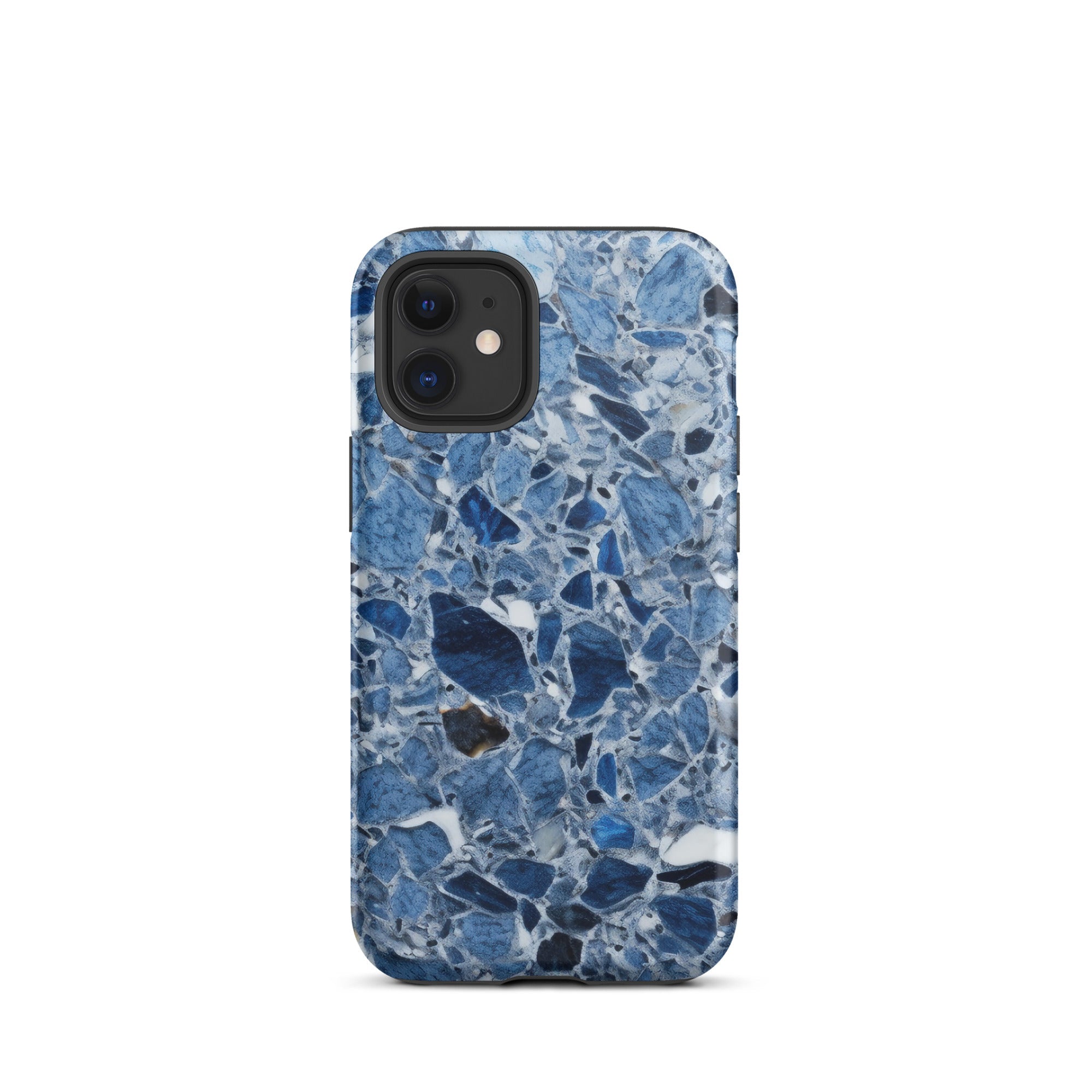 Light Blue & White Granite iPhone Case by Visual Verse - Image 7