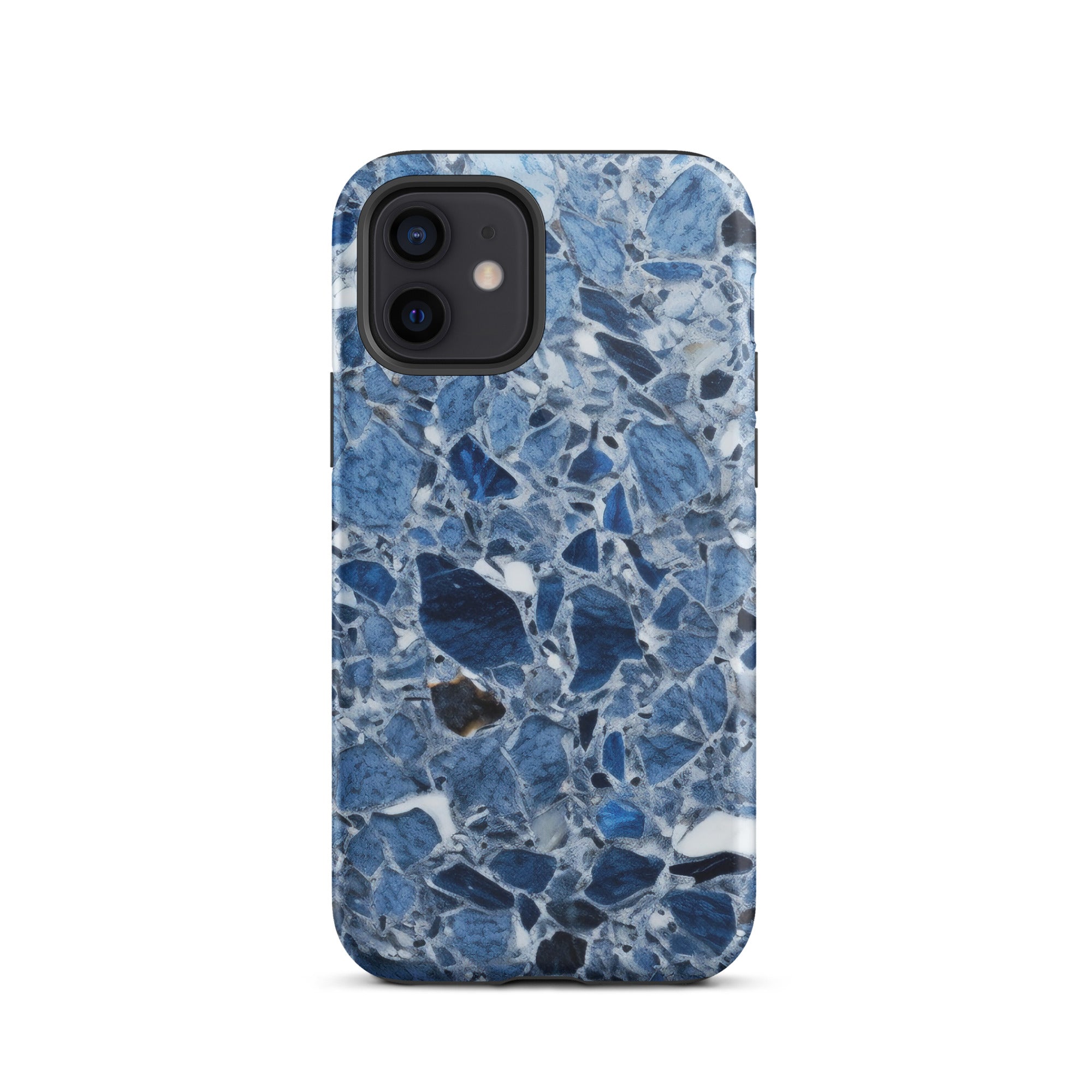 Light Blue & White Granite iPhone Case by Visual Verse - Image 9