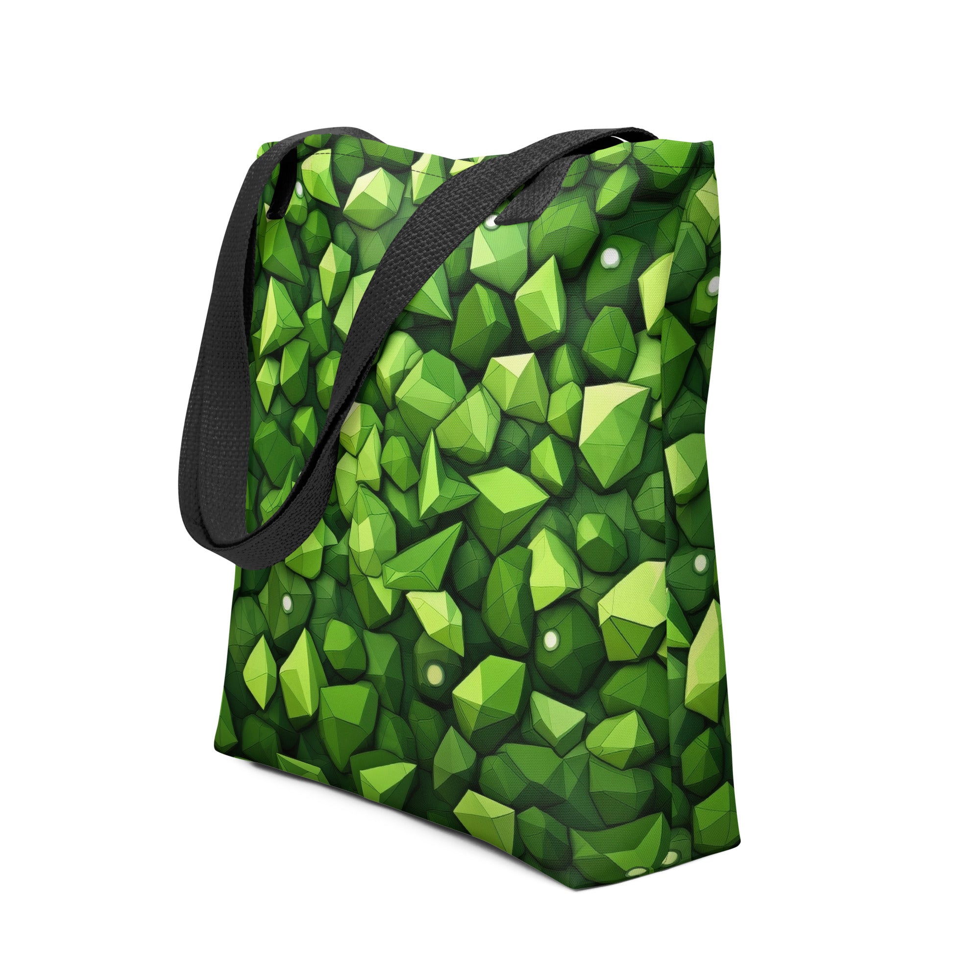 Light Green Rocks Tote Bag by Visual Verse - Image 1