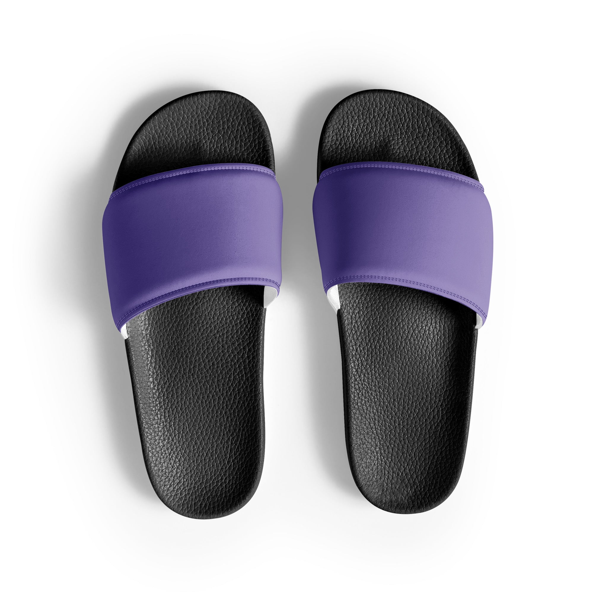 Long Shot Color Men's Slides by Visual Verse - Image 1