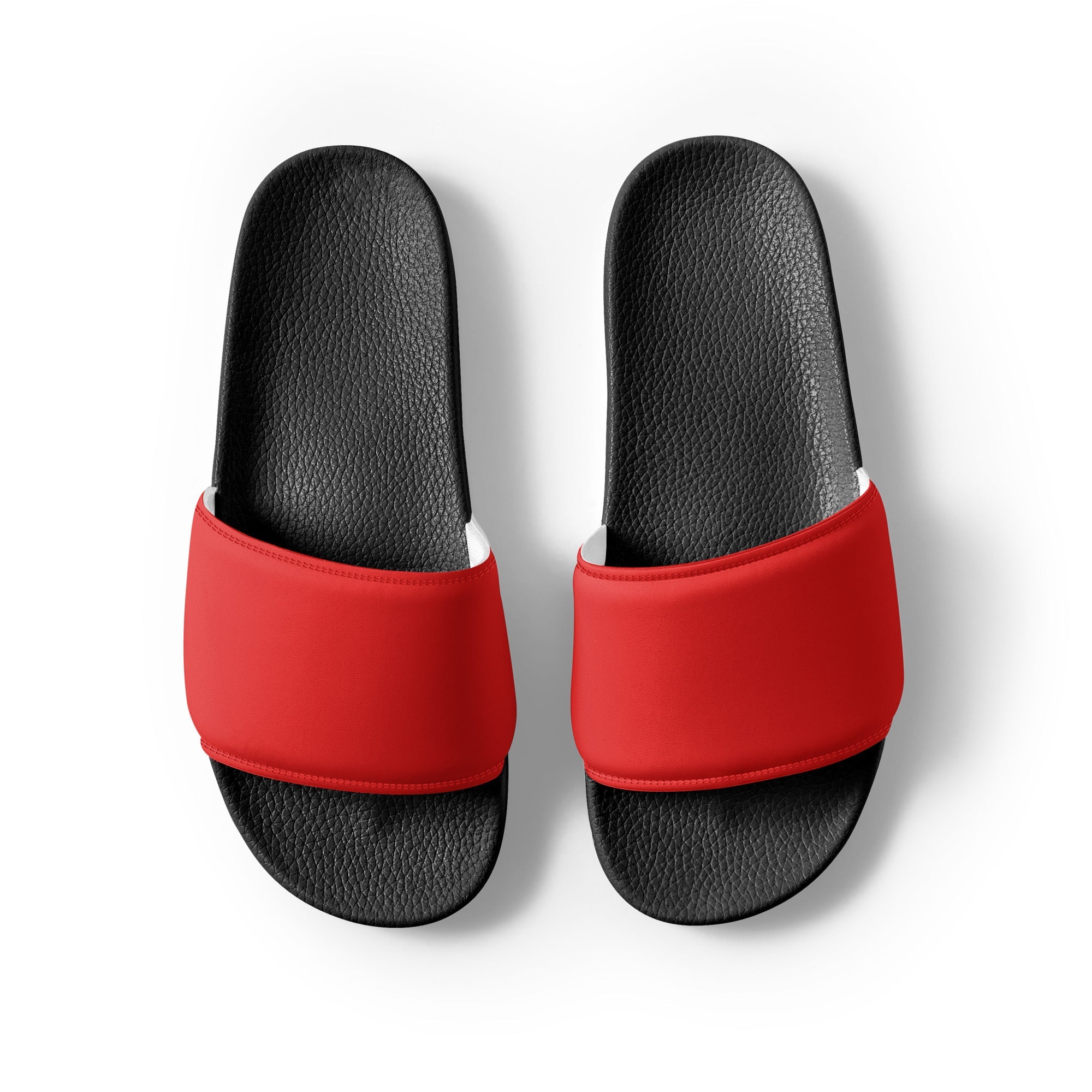 Lust Color Men's Slides by Visual Verse - Image 2