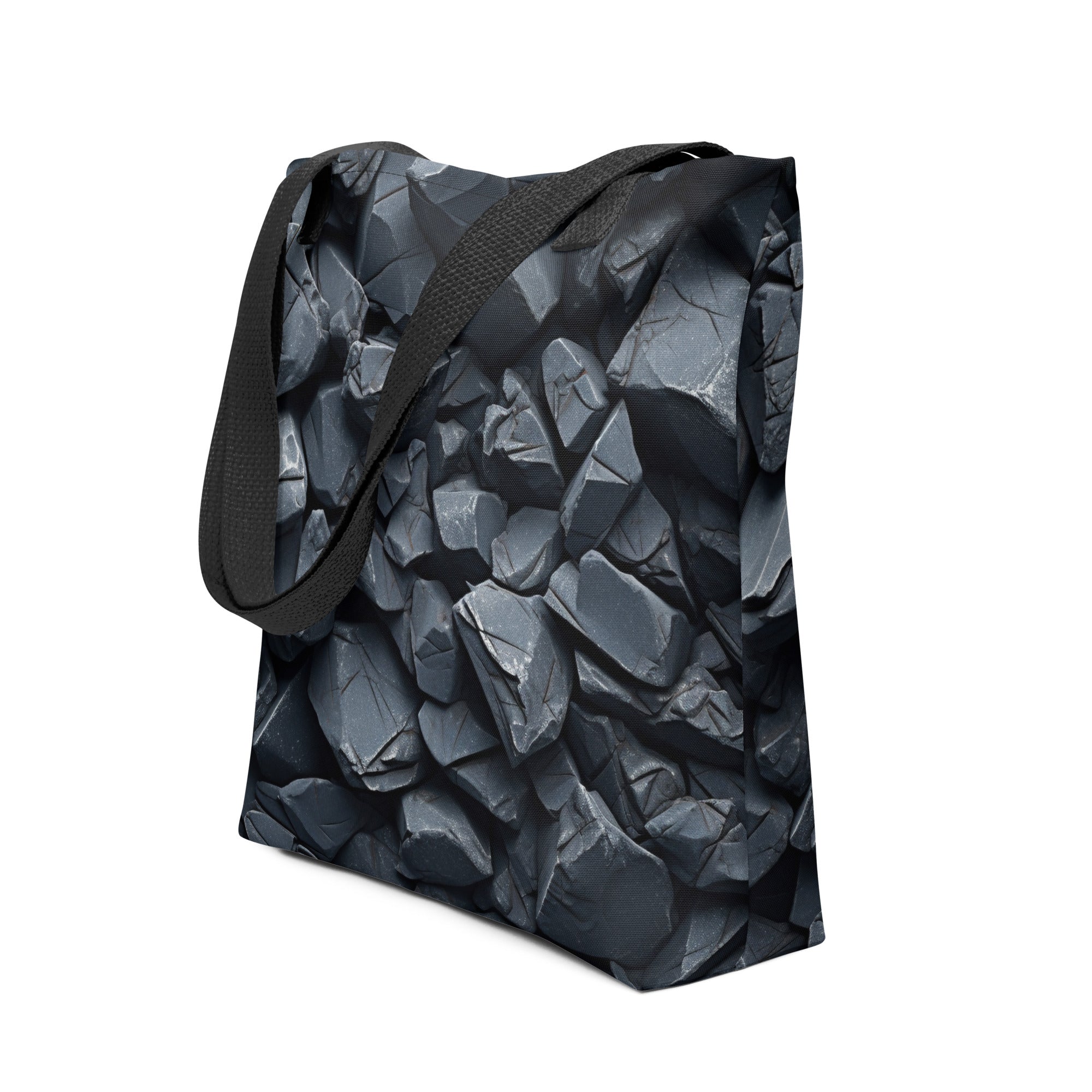 Magnetite Rock Tote Bag by Visual Verse - Image 1