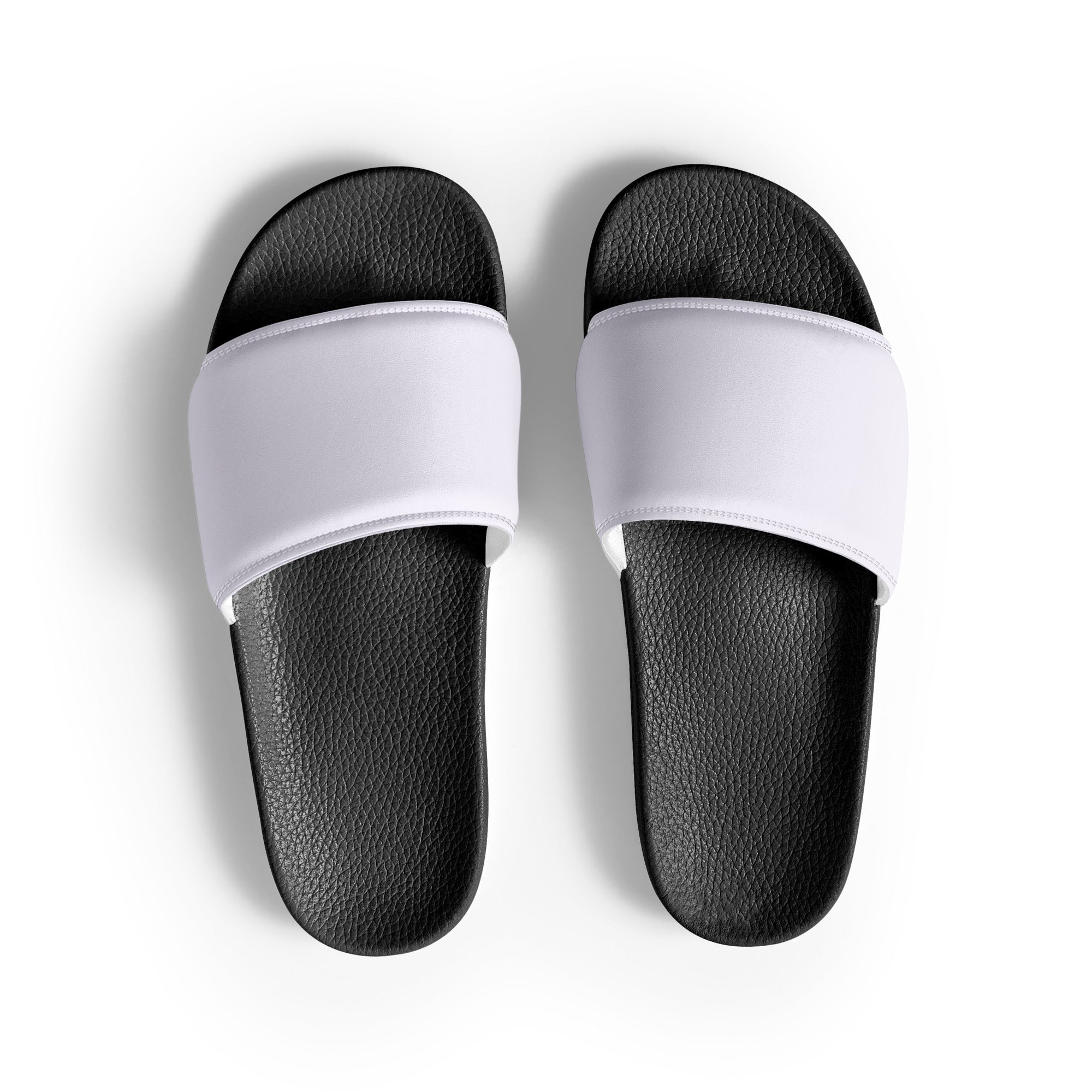 Magnolia Color Men's Slides by Visual Verse - Image 1