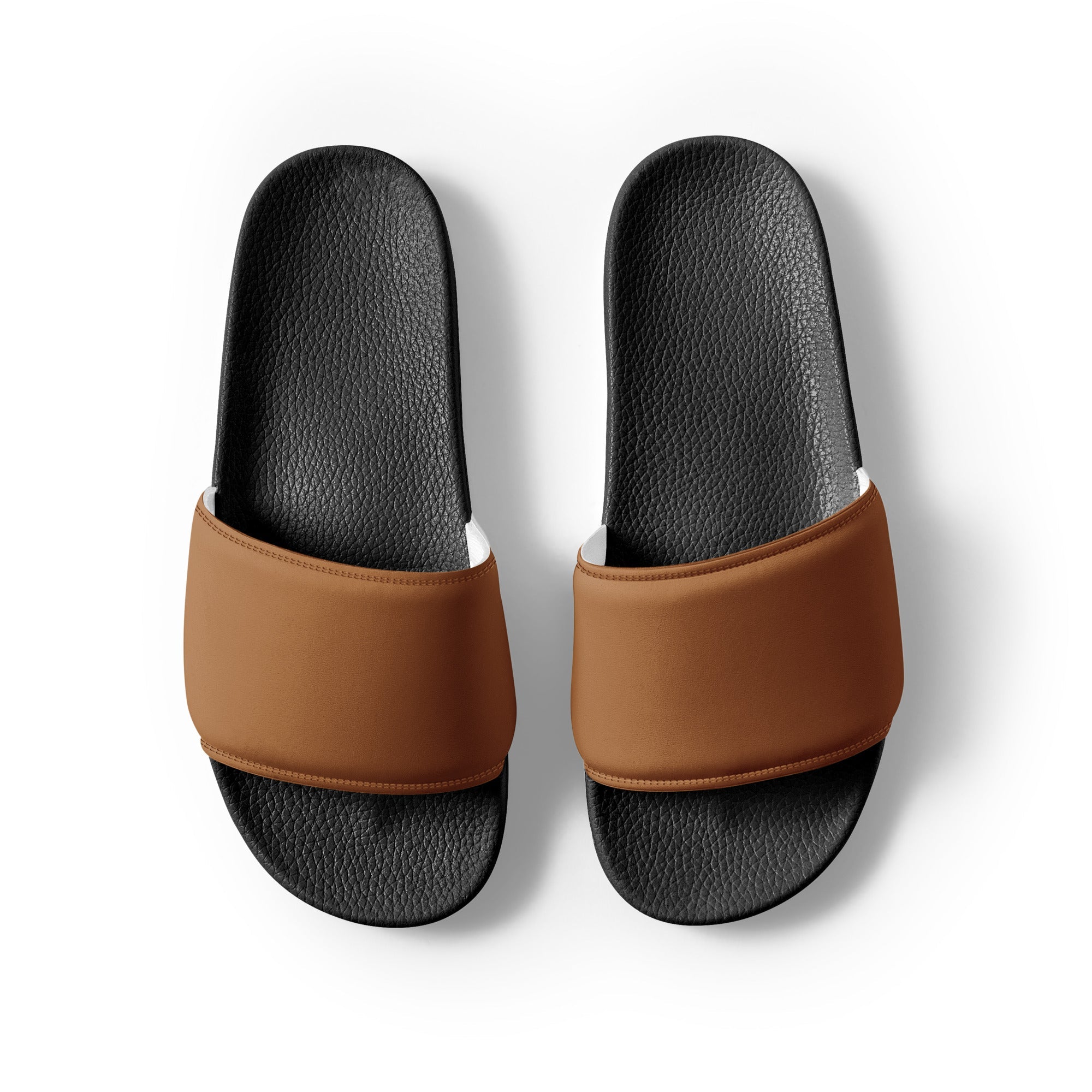 Mai Tai Color Men's Slides by Visual Verse - Image 2