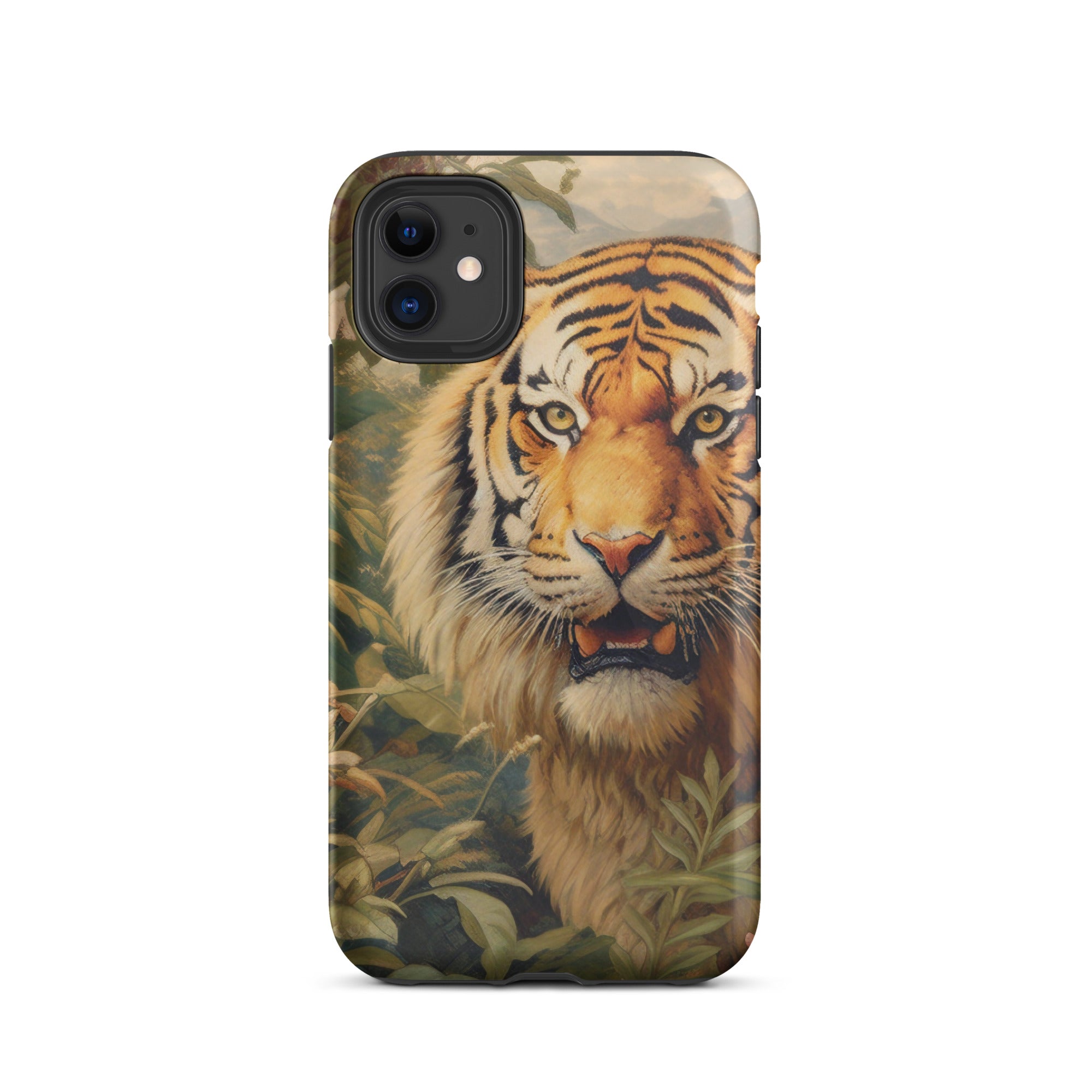 Majestic Tiger iPhone Case by Visual Verse - Image 1