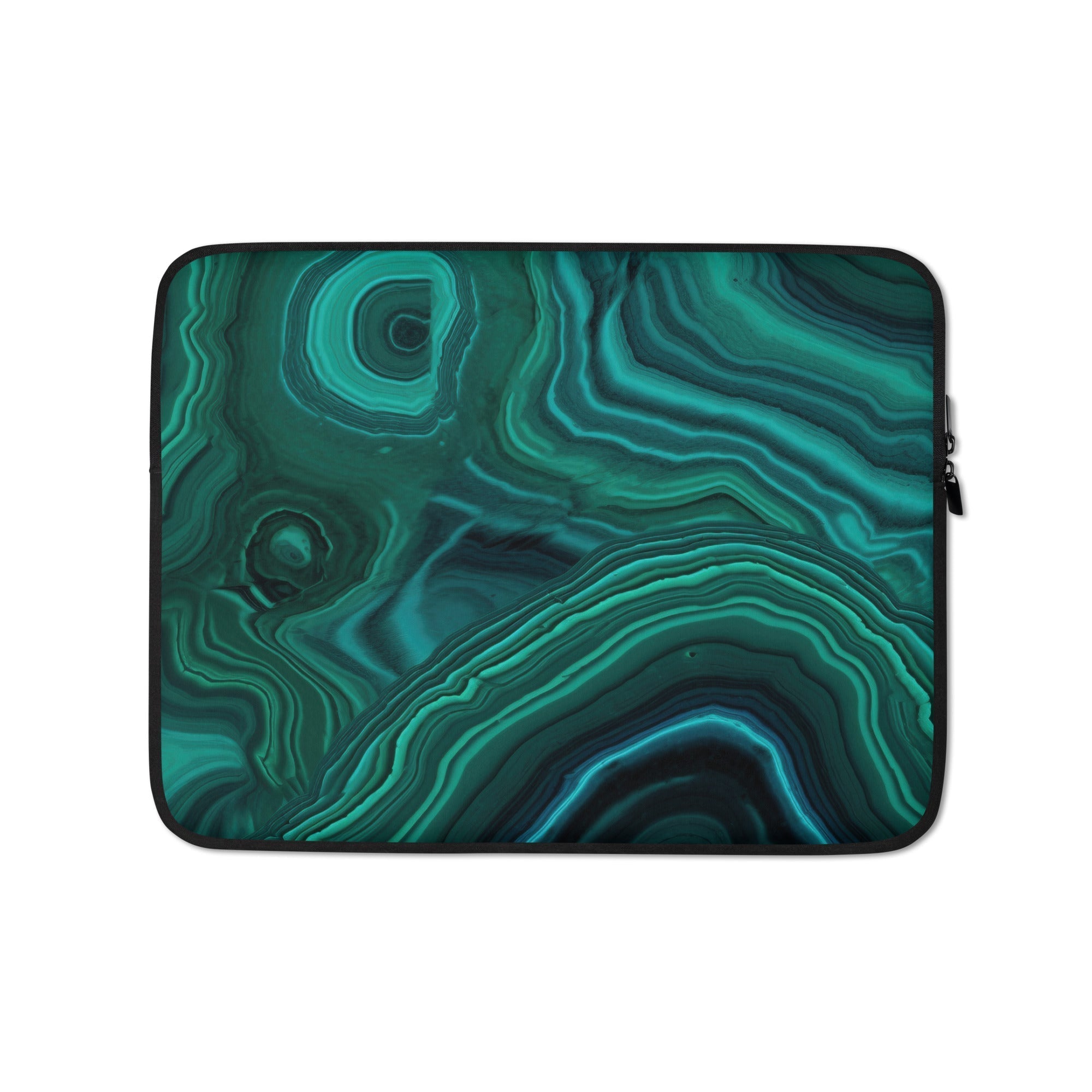 Malachite Laptop Sleeve by Visual Verse - Image 2