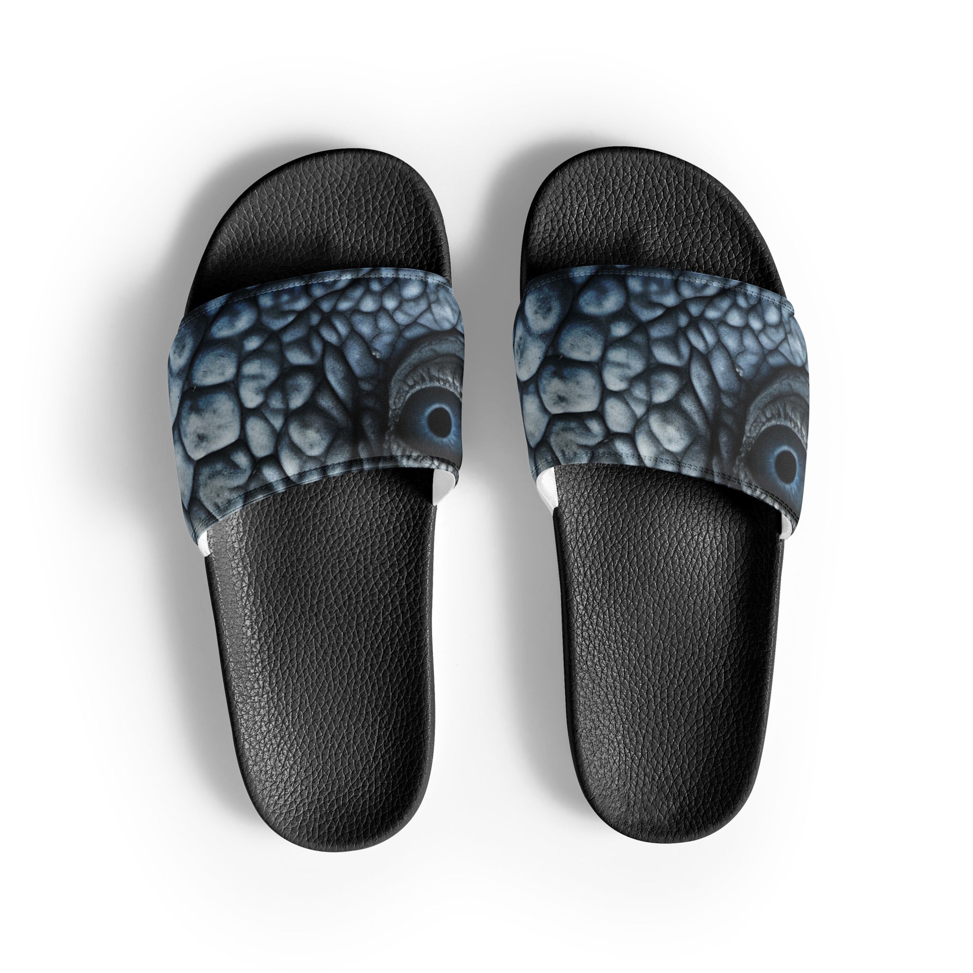 Manatee Skin Men's Slides by Visual Verse - Image 1